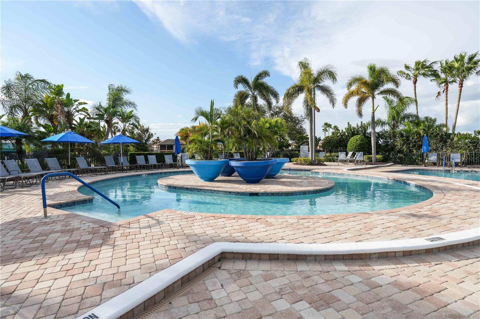 Circular Resistance Pool at Main clubhouse