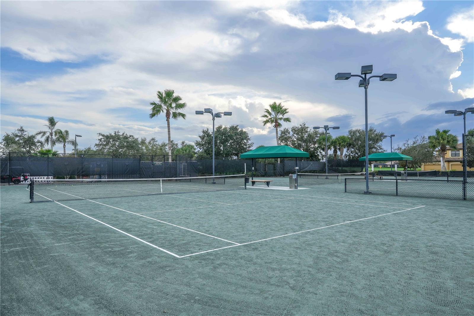 Tennis courts