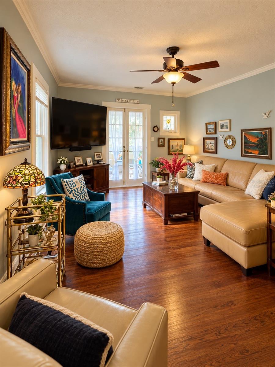 Living Room - Virtually Staged