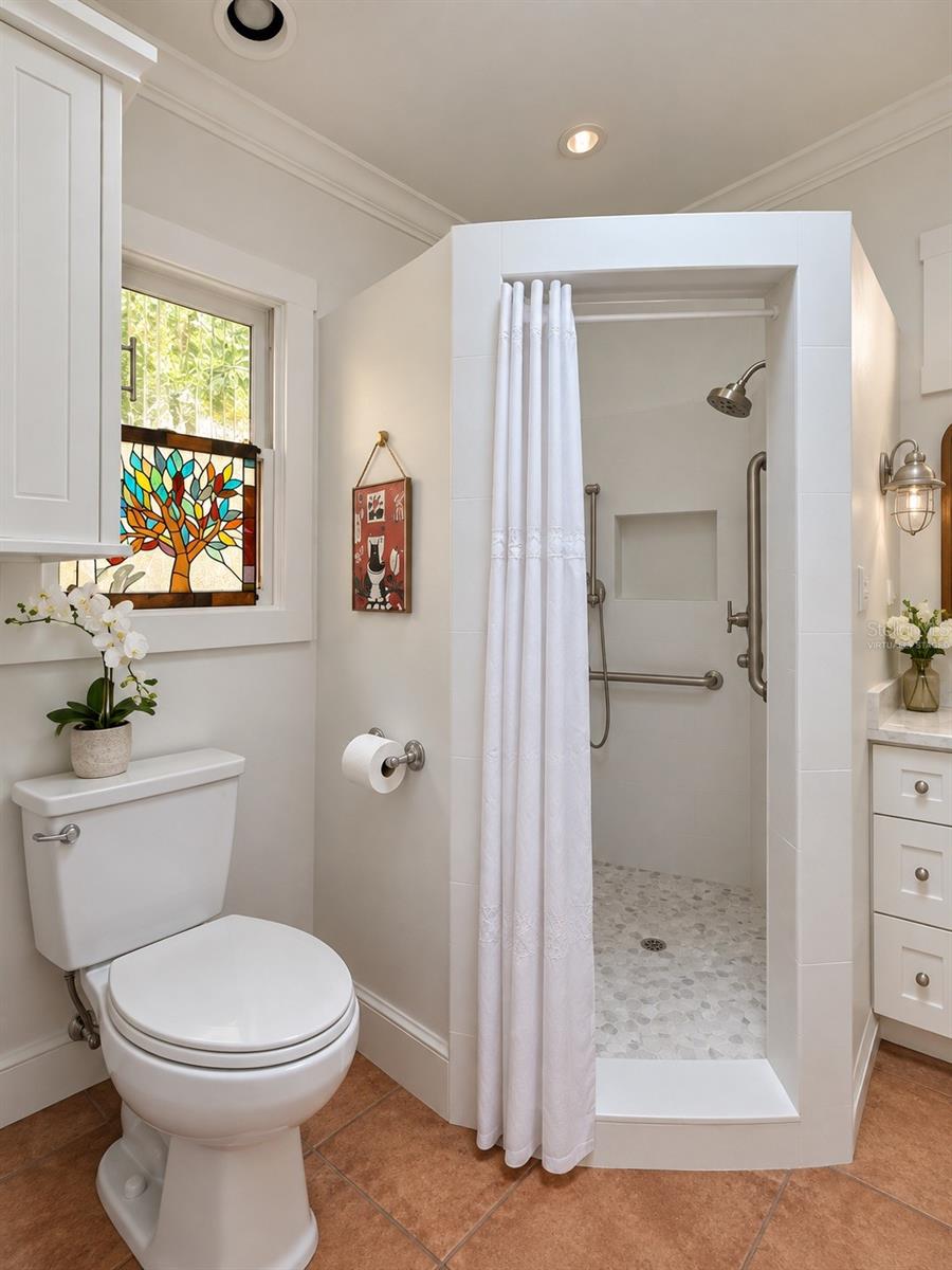 Primary Bathroom - Virtually Staged