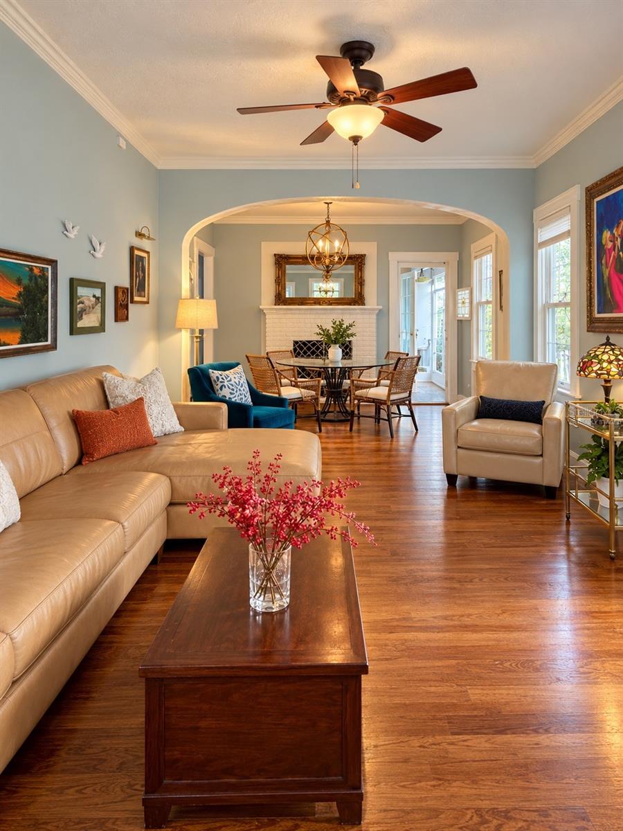 Living Room - Virtually Staged
