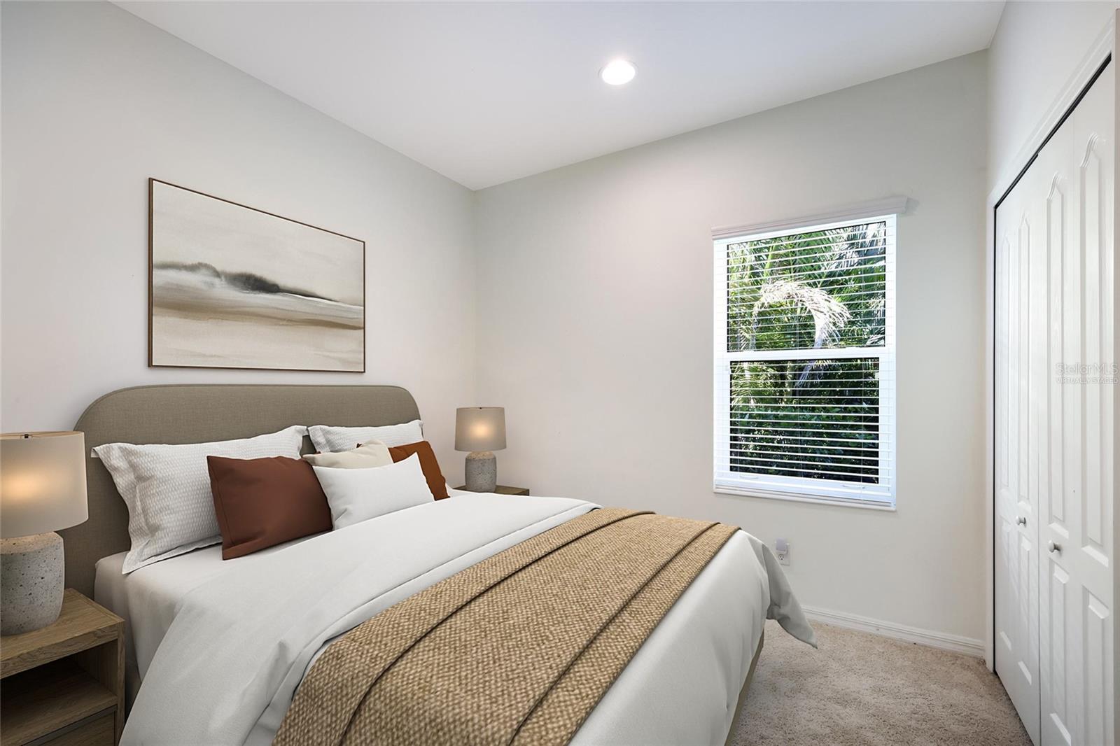 Bedroom 3 - Virtually Staged