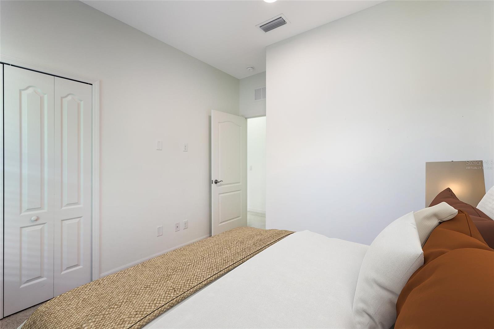Bedroom 3 - Virtually Staged