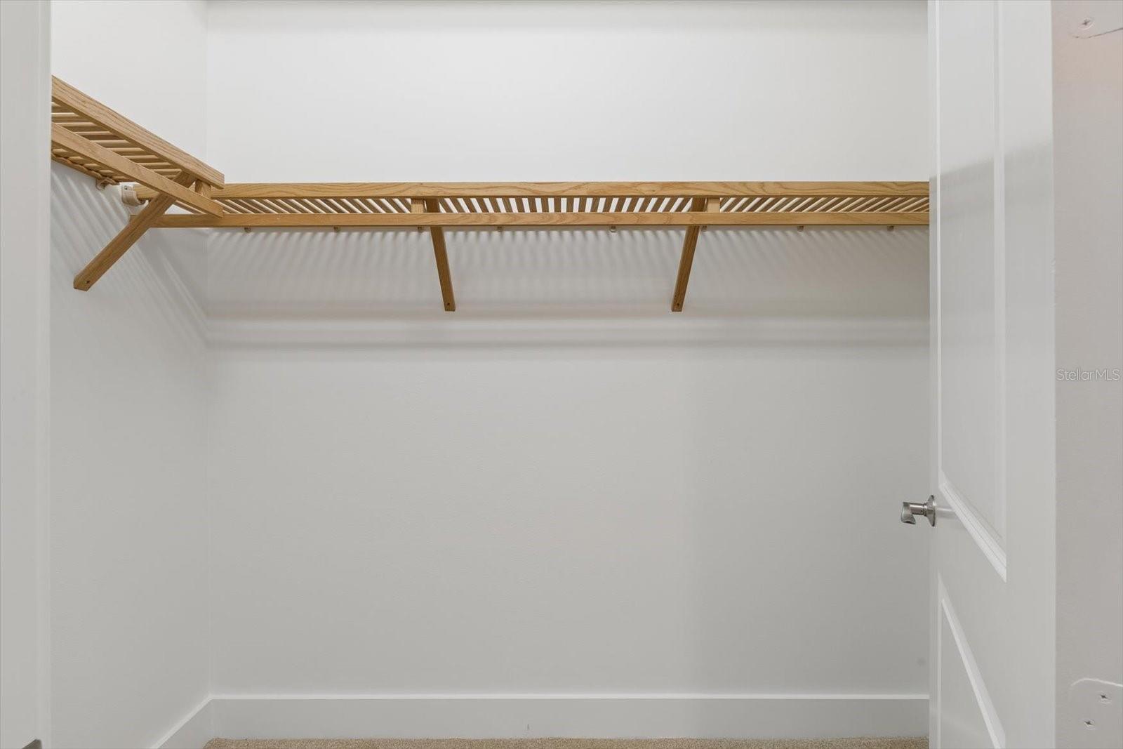 Guest walk-in closet