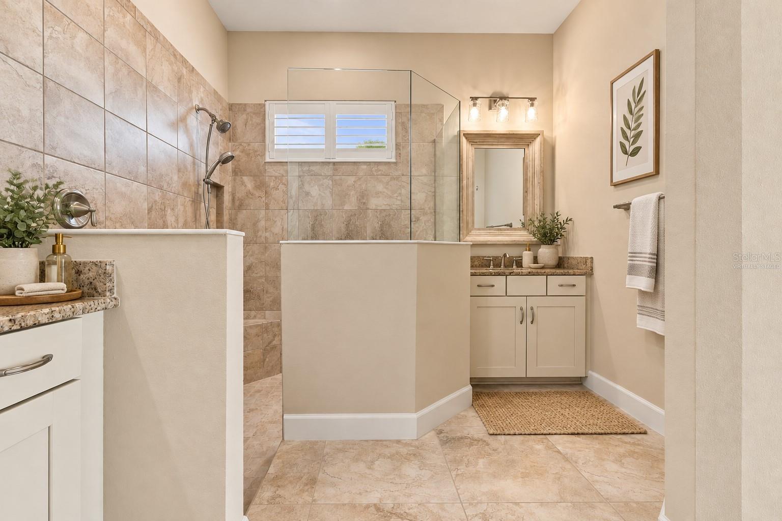 Primary Bathroom Virtually Staged Primary Bathroom Virtually Staged