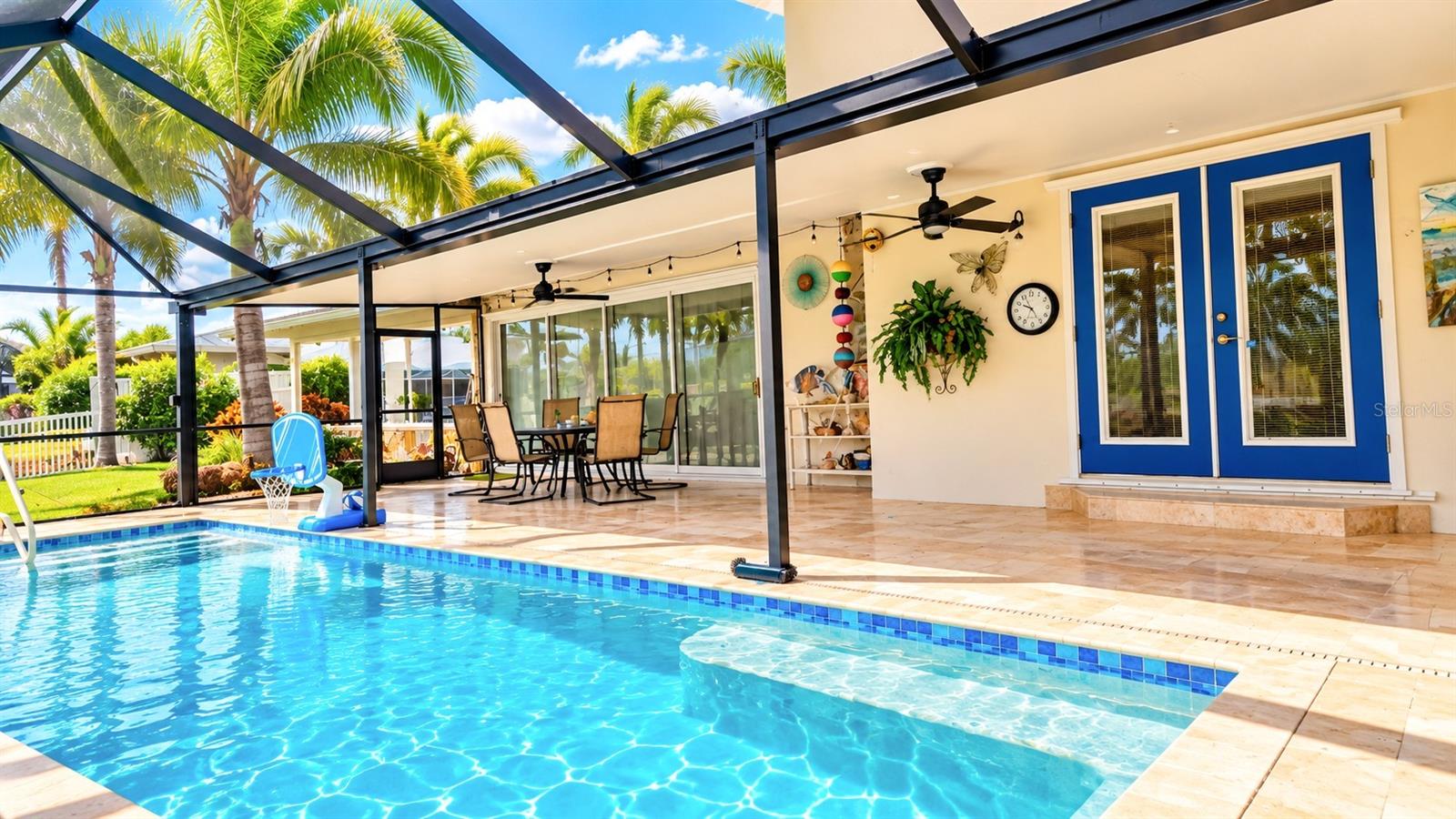Expansive Pool Deck Area