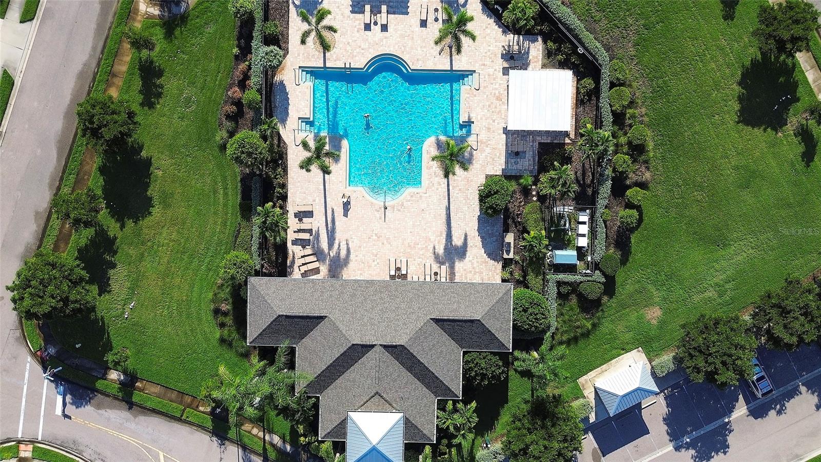 Community Center with heated  resort style pool