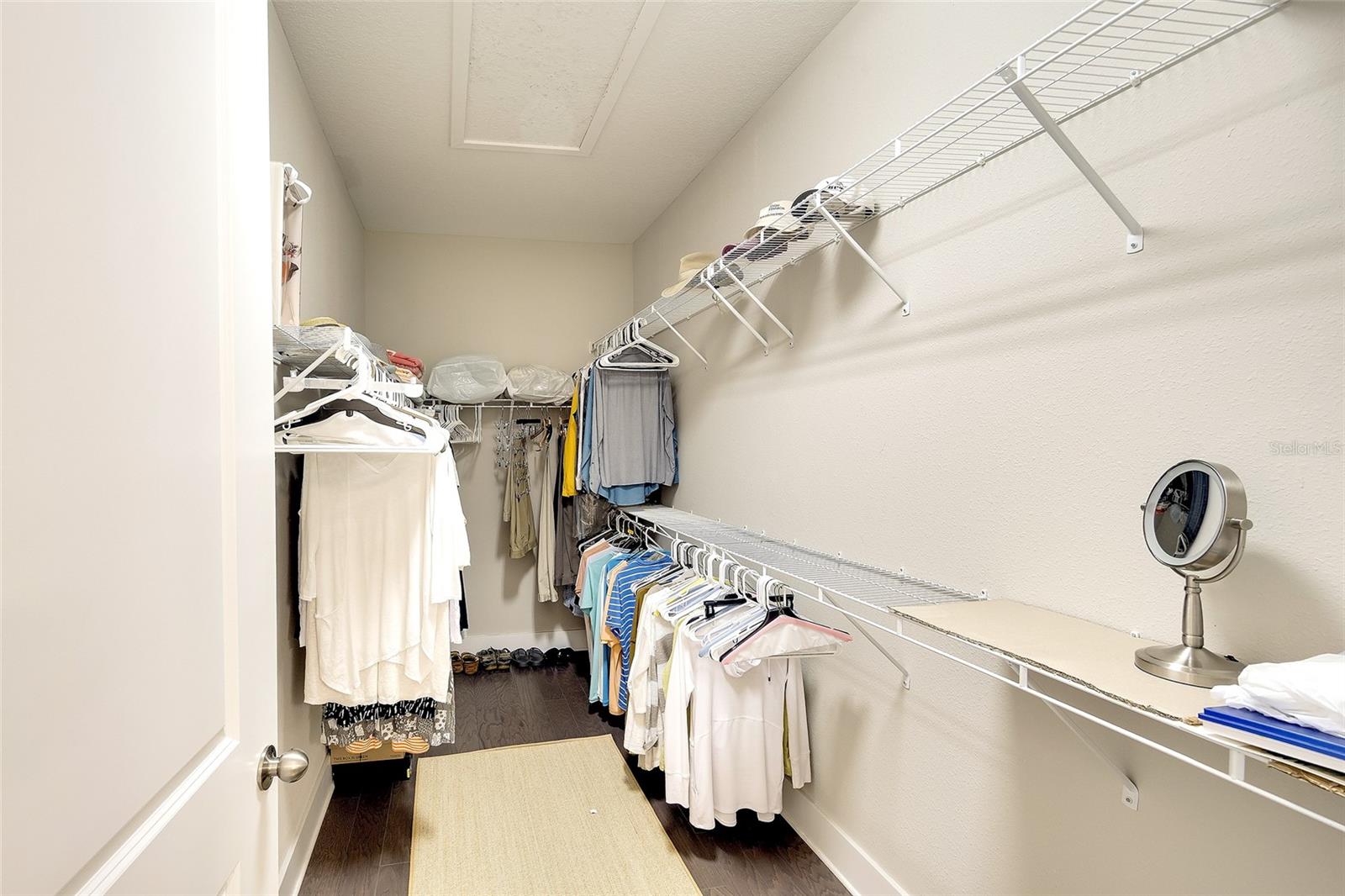 Oversized Owner's closet, walk in