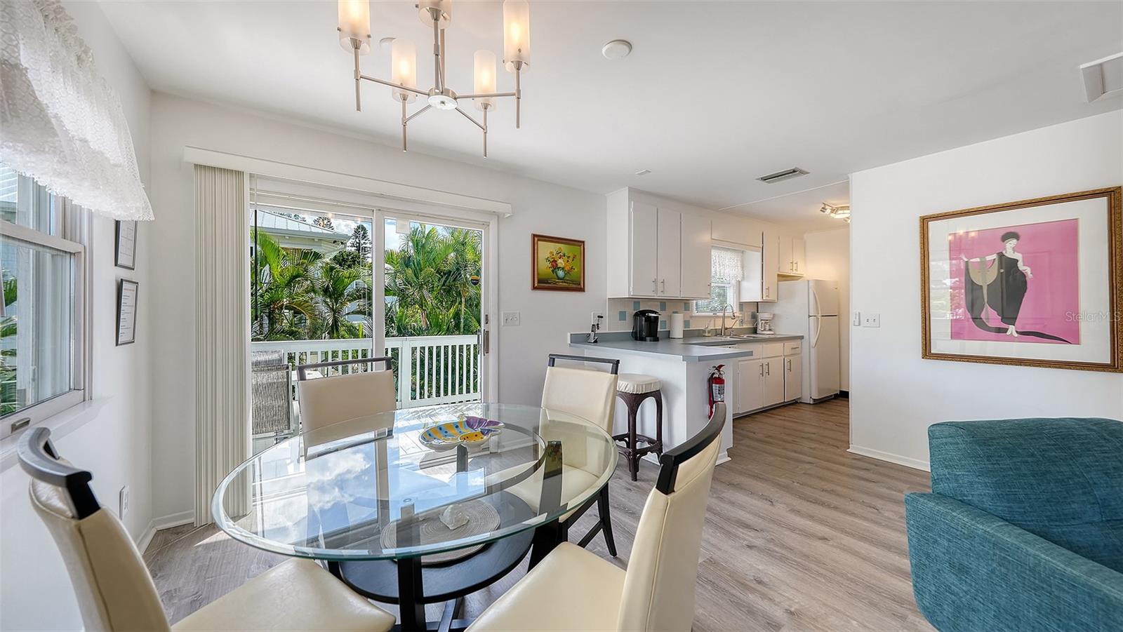Dining/Kitchen Apt B