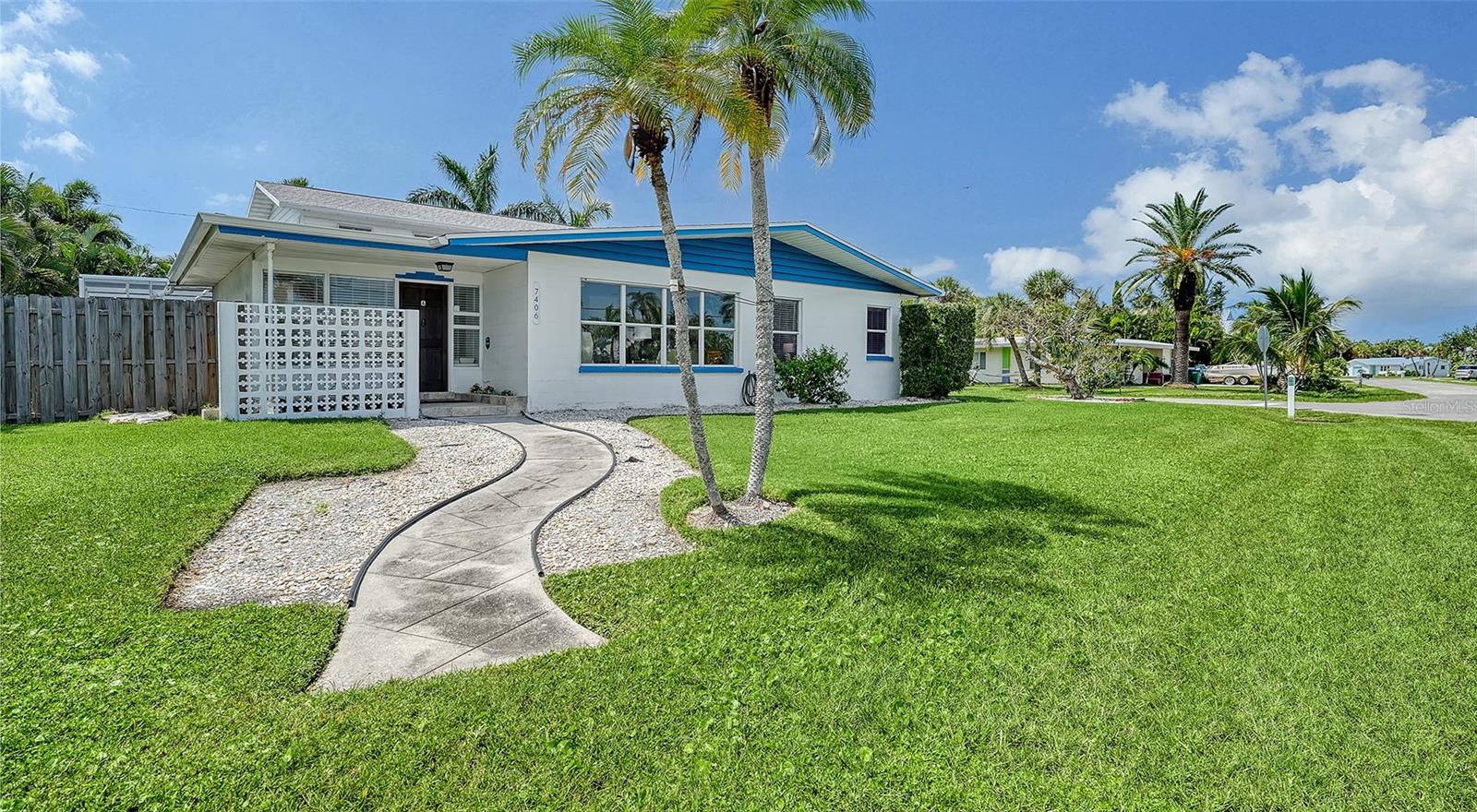 Front facing Marina Drive