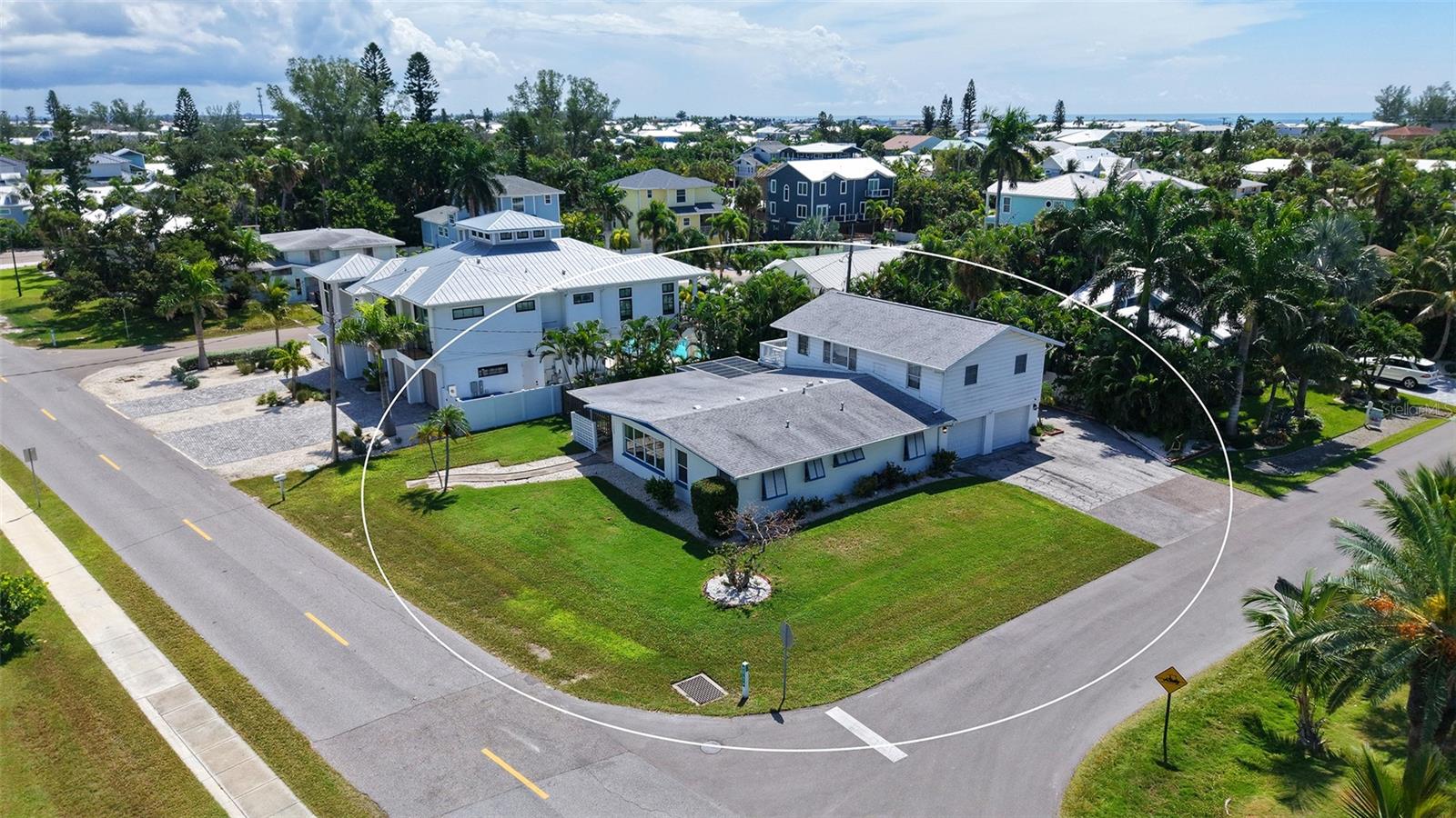 Corner lot on Marina Drive and 75th St