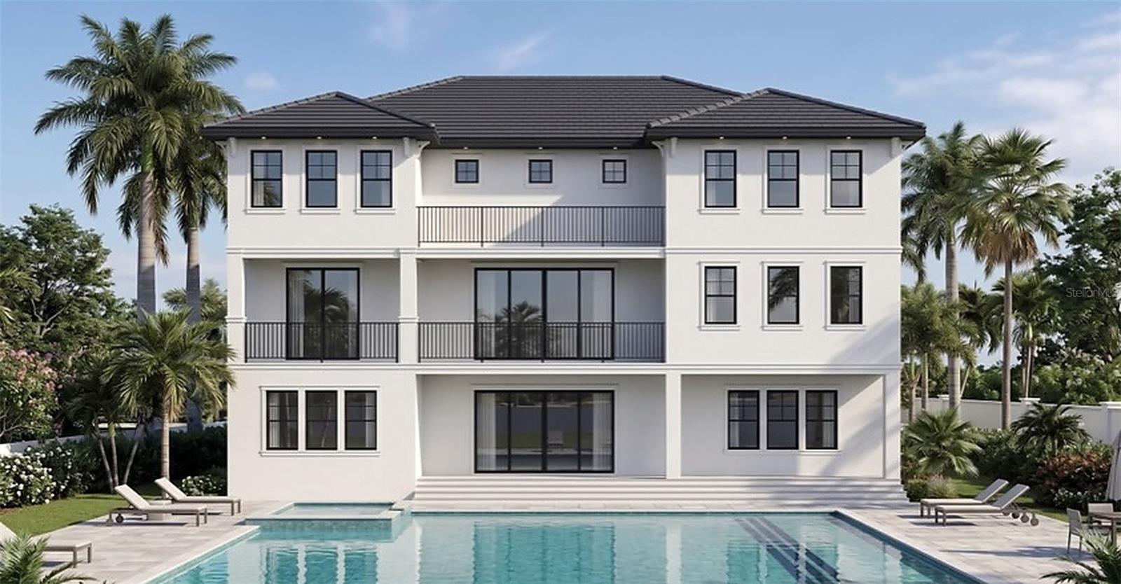 Rear Elevation Artist Rendering