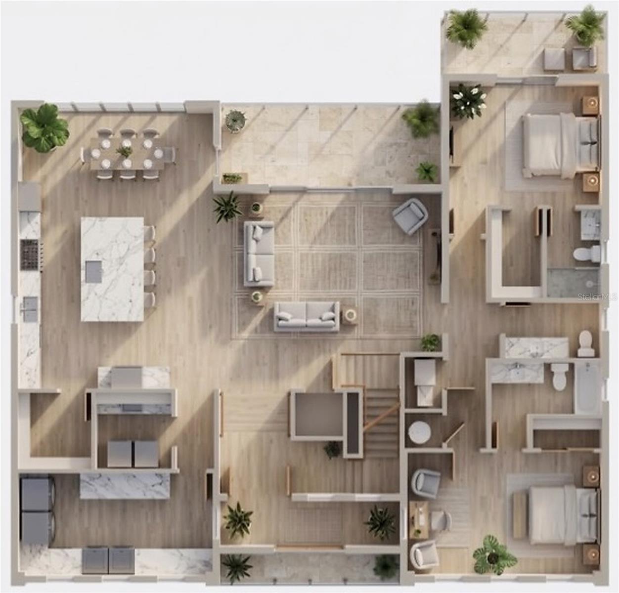 First Floor Artist Rendering