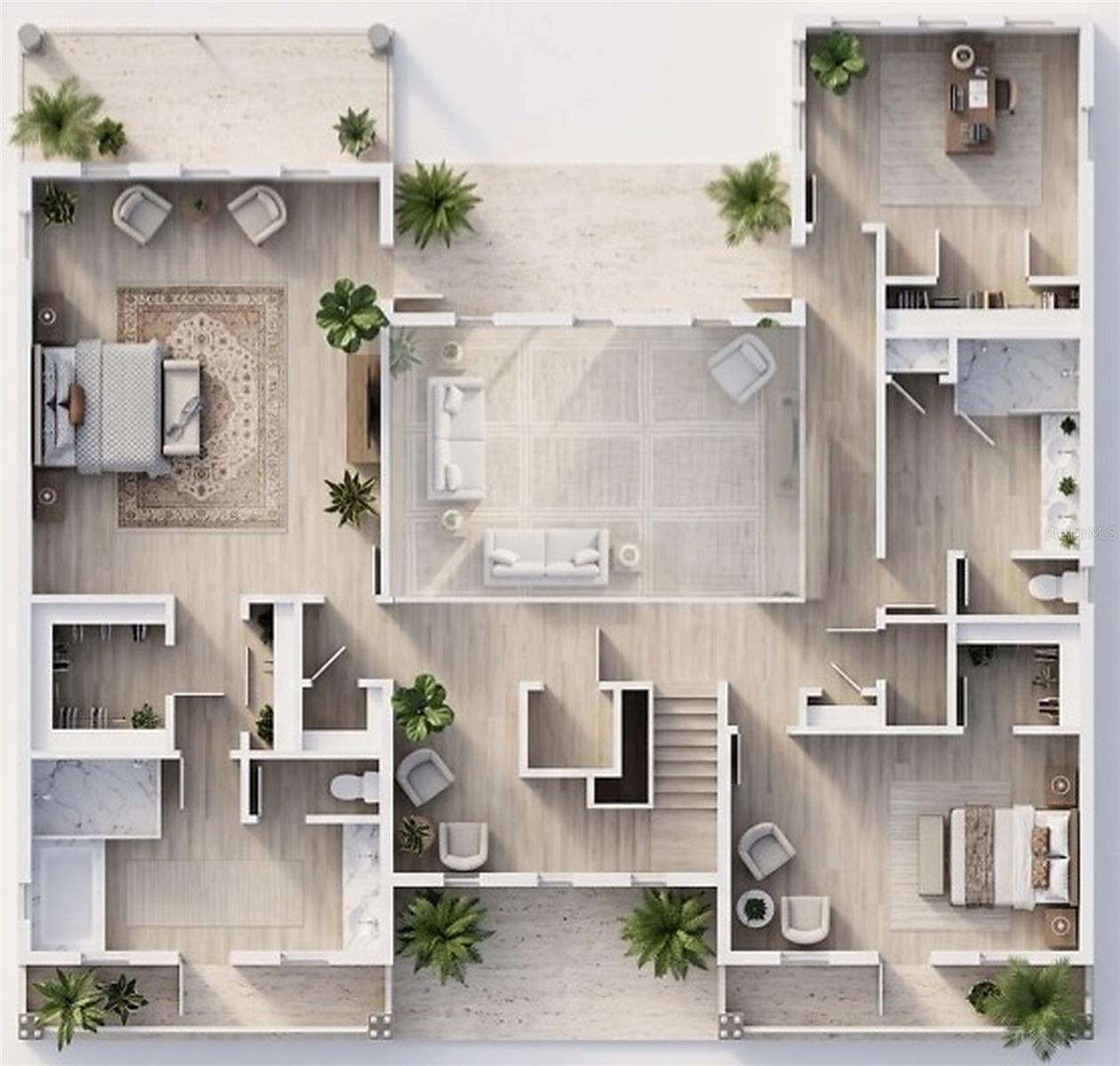 Second Floor Artist Rendering