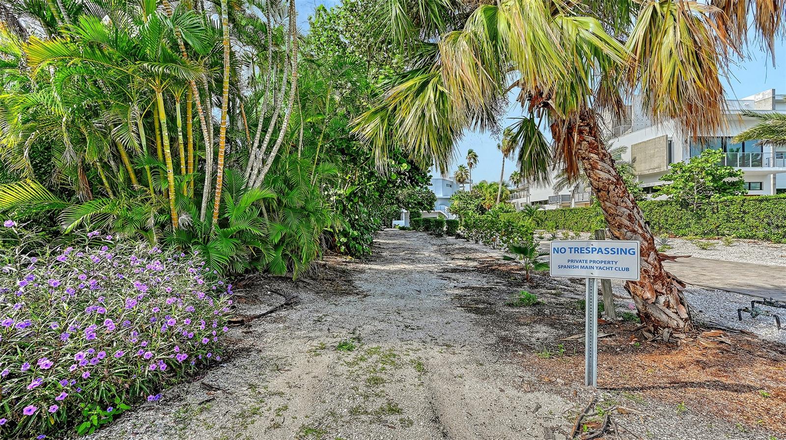 Deeded beach access for the Association.