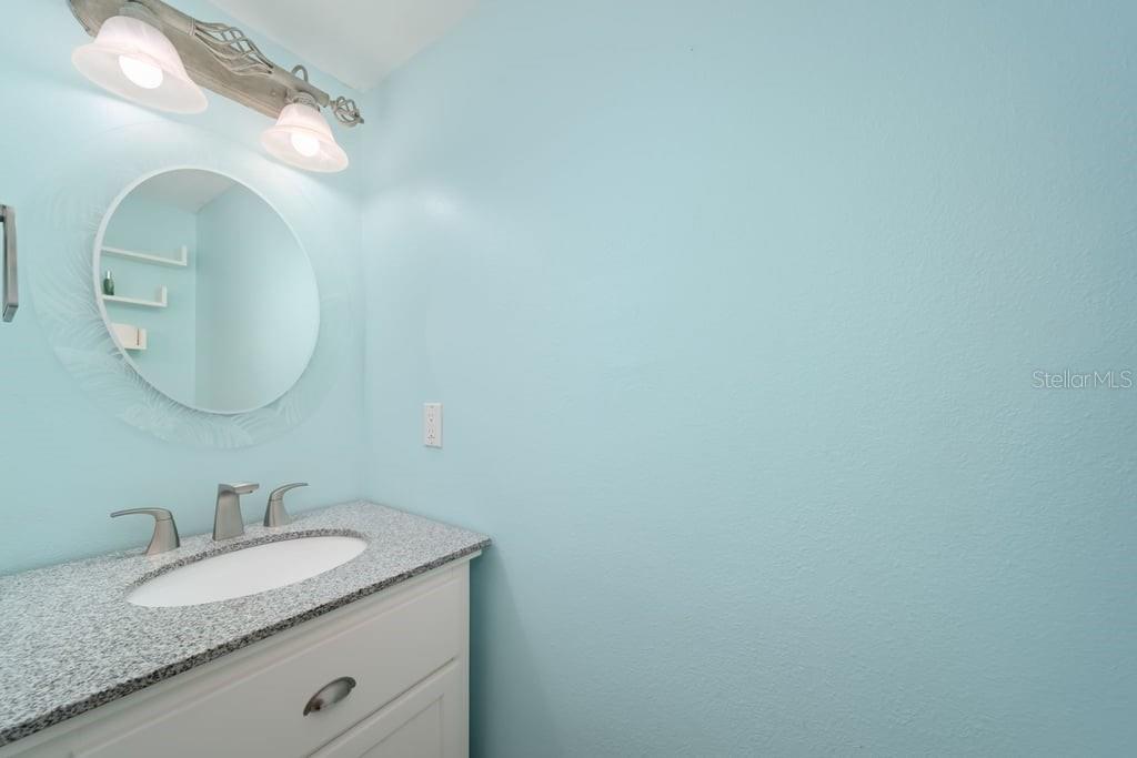 Half bath- 1st floor