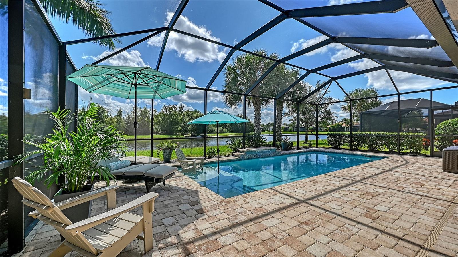 Relax in your private oasis.