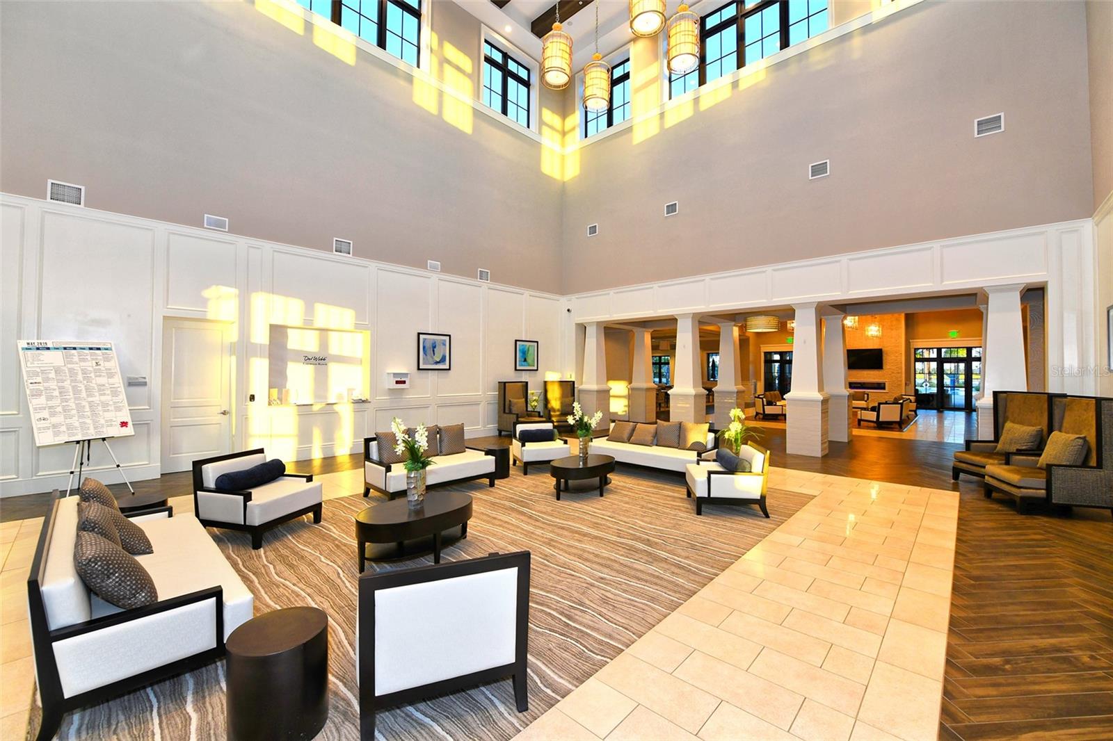 Main Entrance to Del Webb Club House.