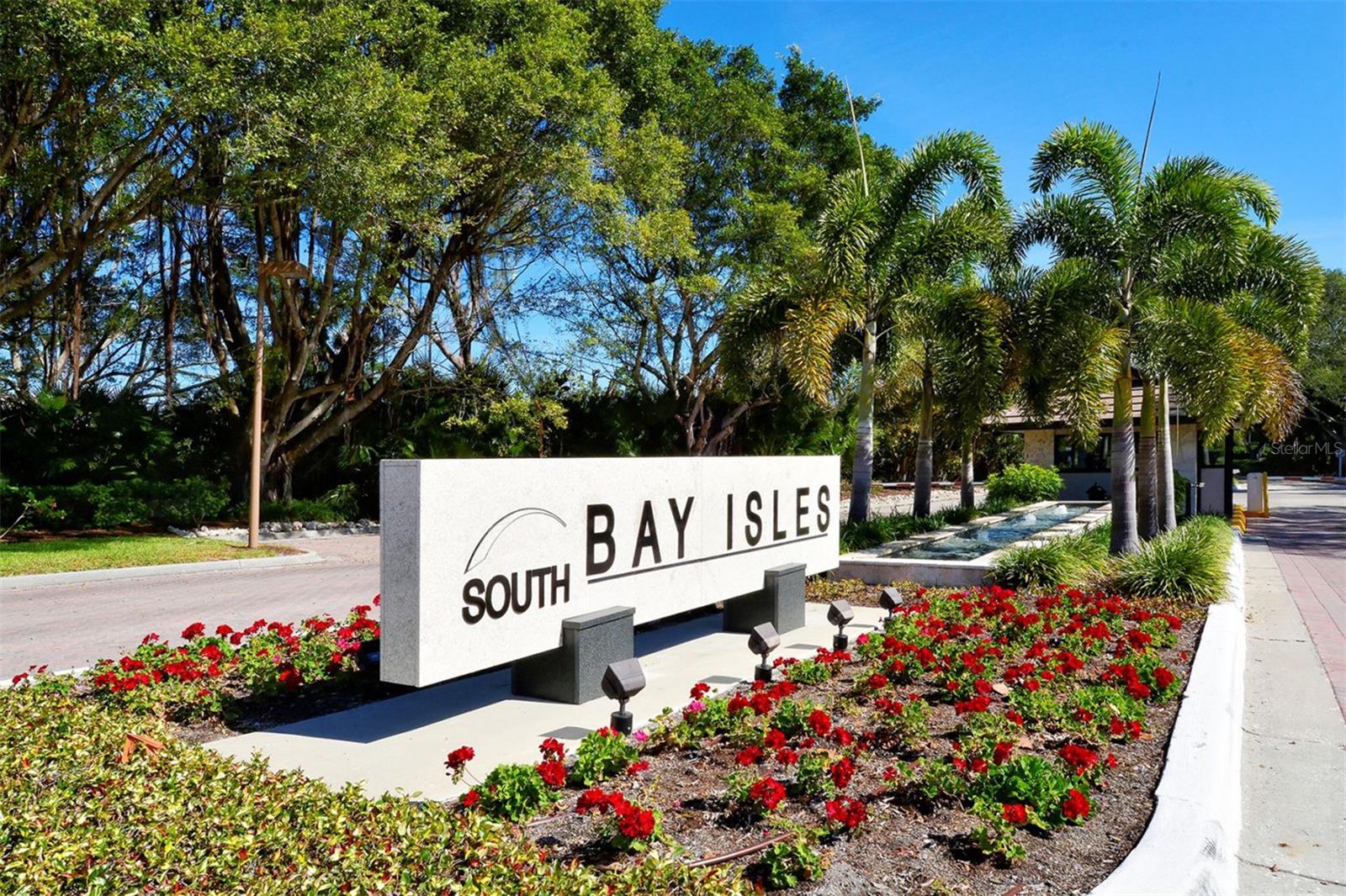 Bay Isle Gated entry to Harborside
