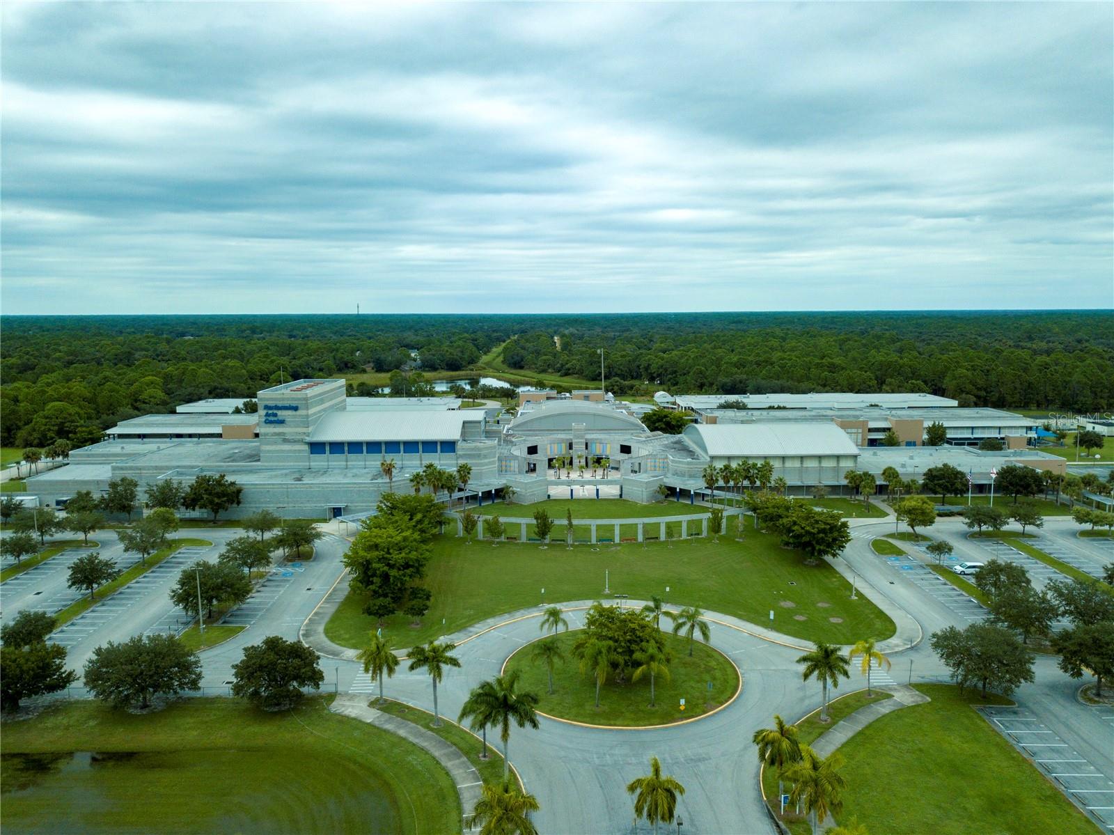 North Port Hight School and Performing Arts Center.