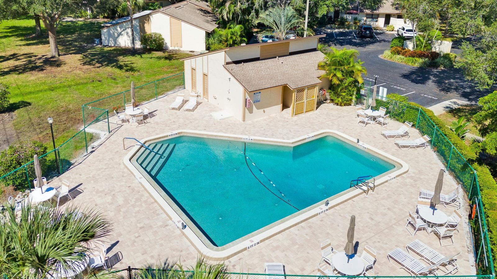 Community Pool is brand new redone