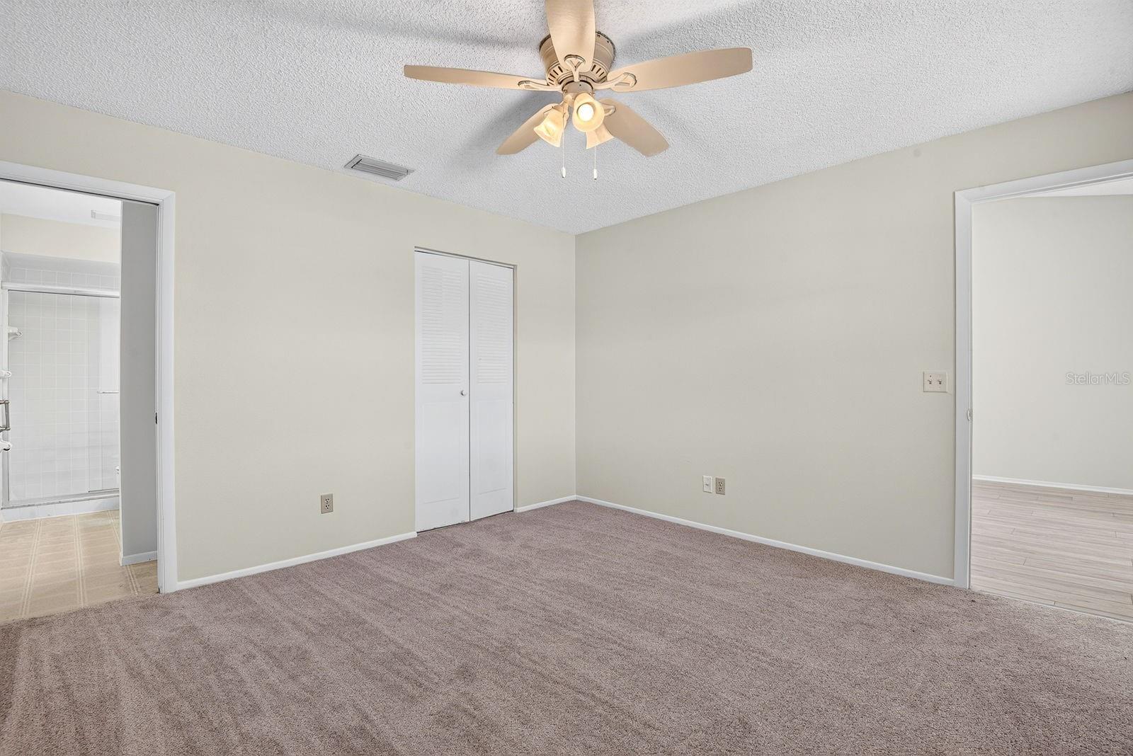 Facing out Master Bedroom