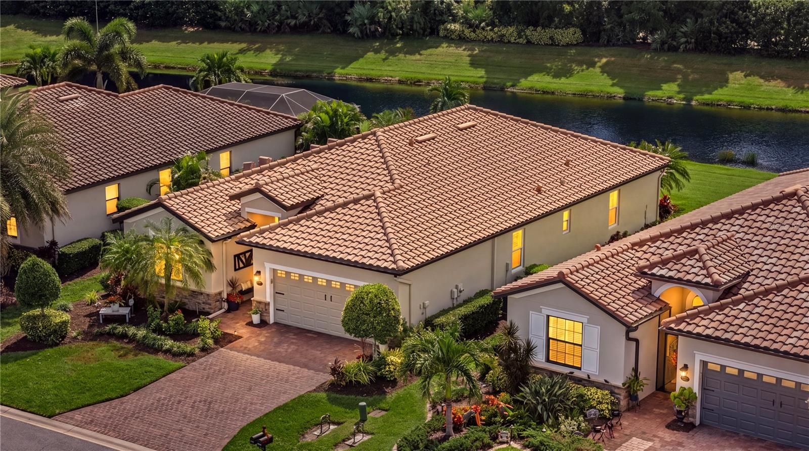 Aerial above home