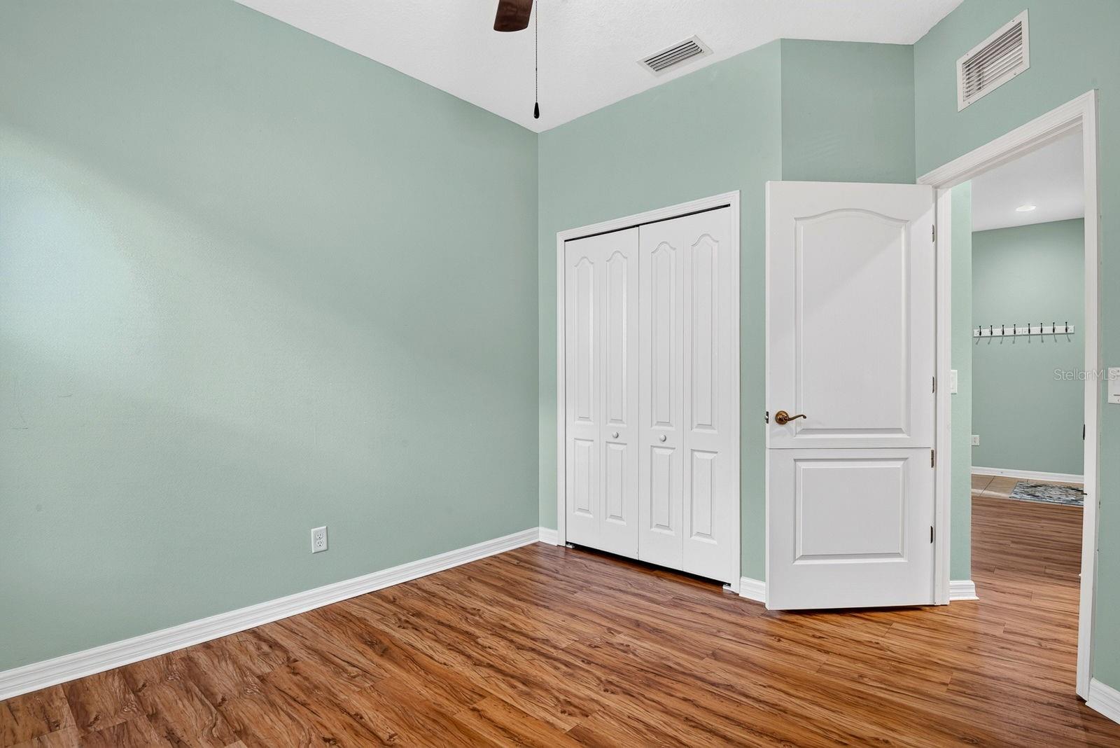 Guest Bedroom facing into living room