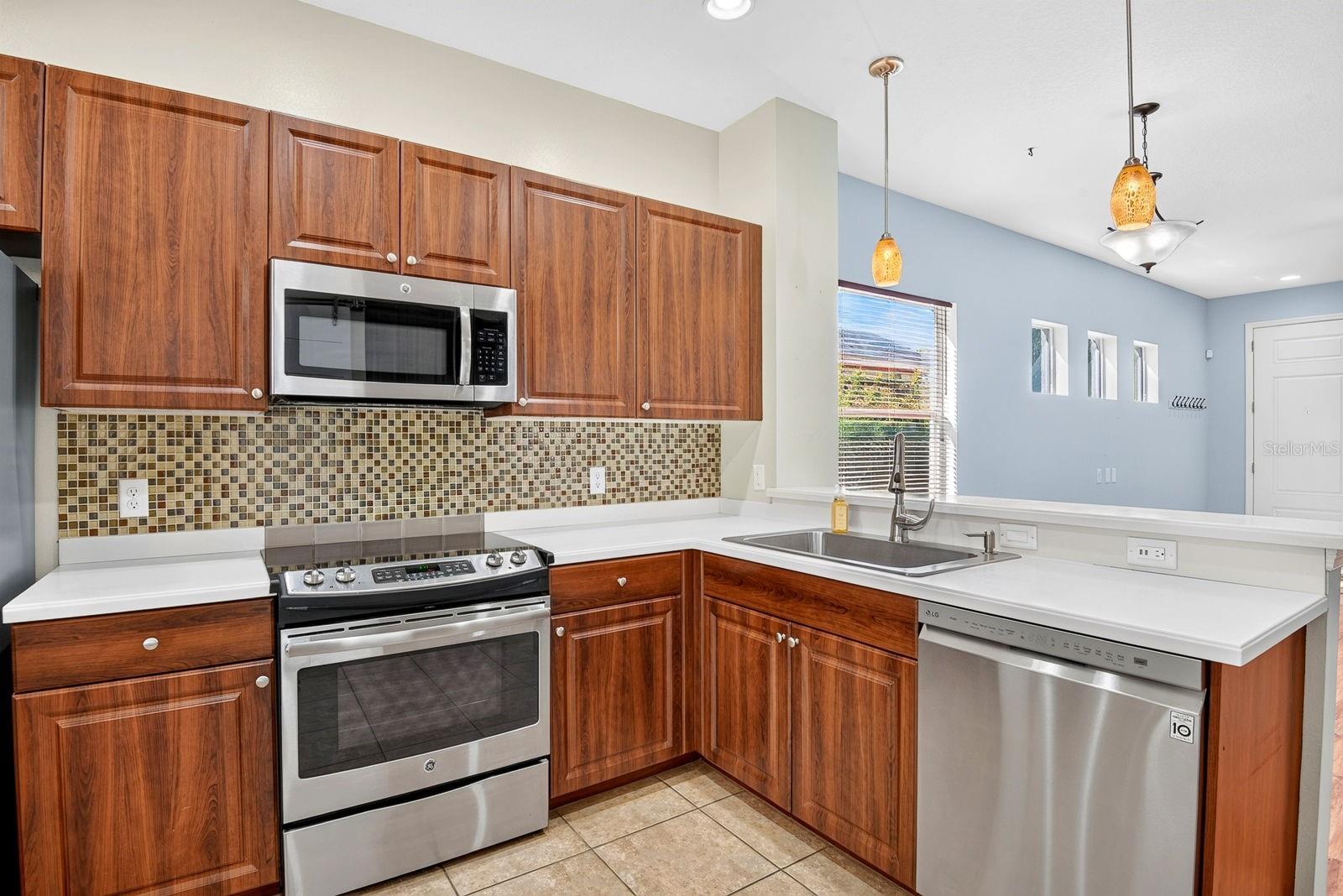 Kitchen facing out