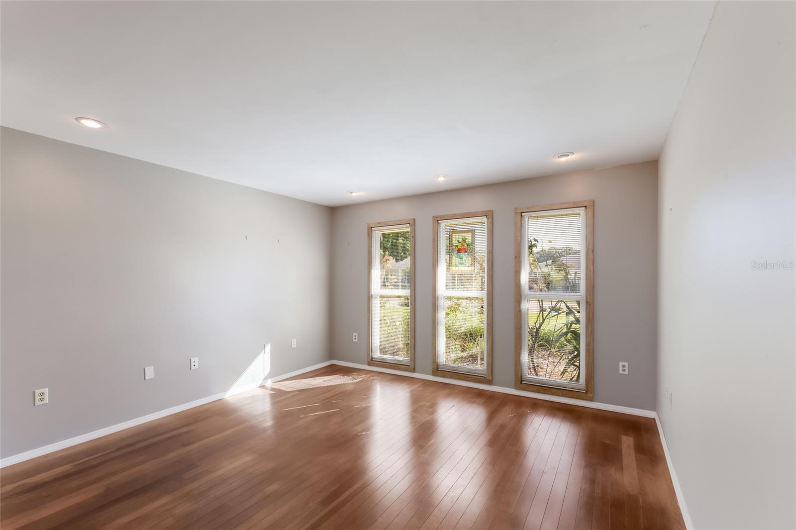 Living Room w/ impact windows