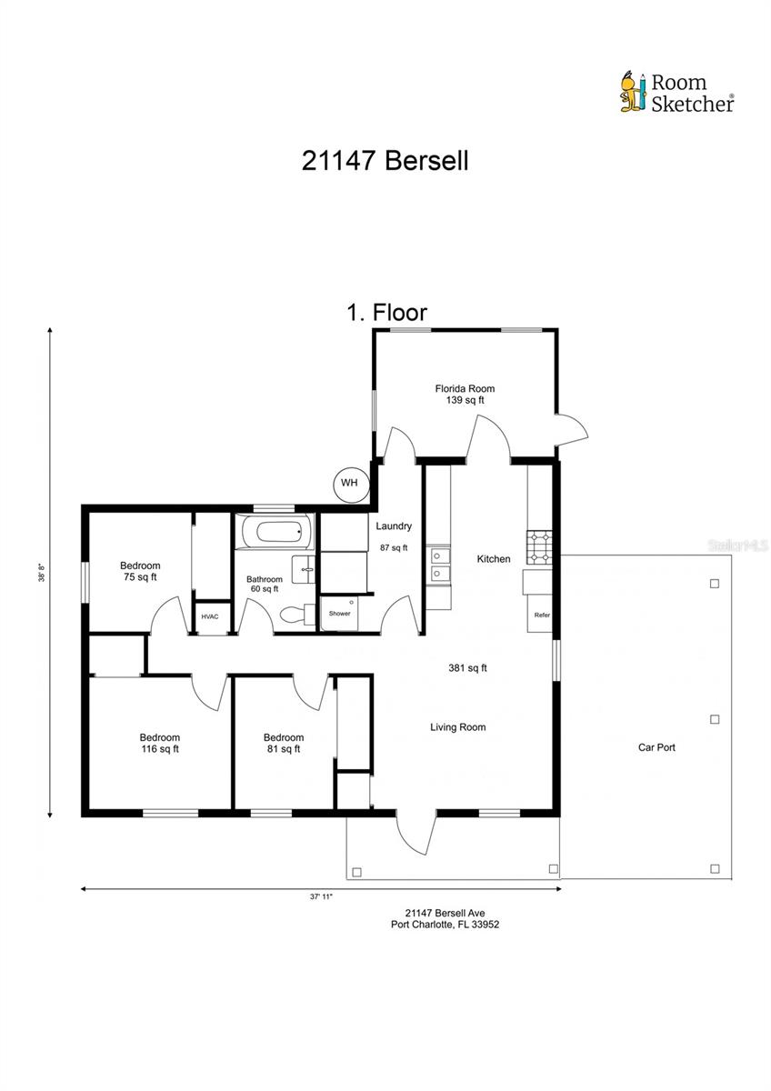 21147 BERSELL AVENUE, Port Charlotte, FL 33952