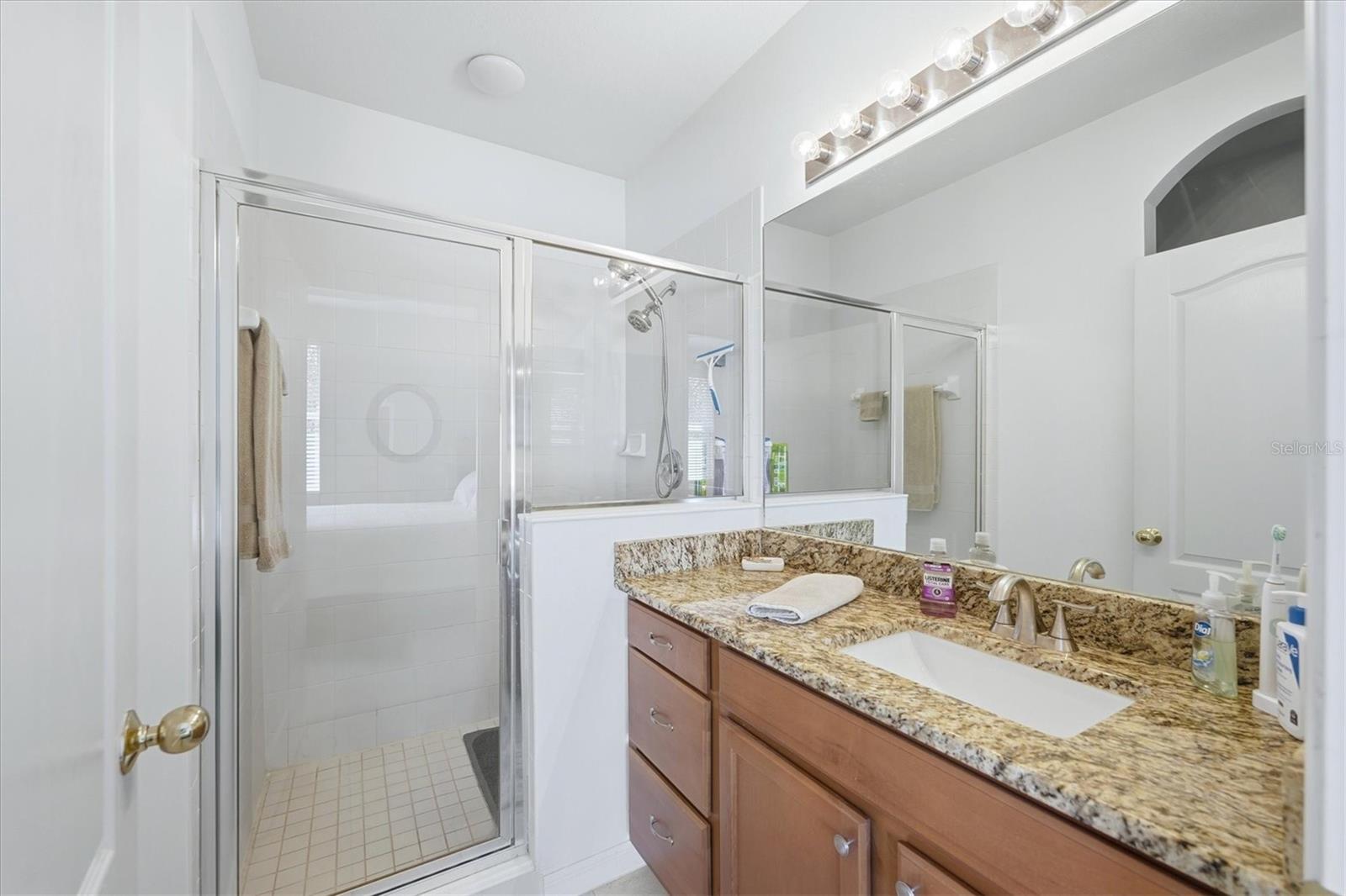 En-suite walk-in shower