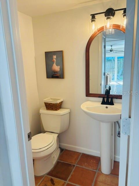 Downstairs half bath Downstairs half bath