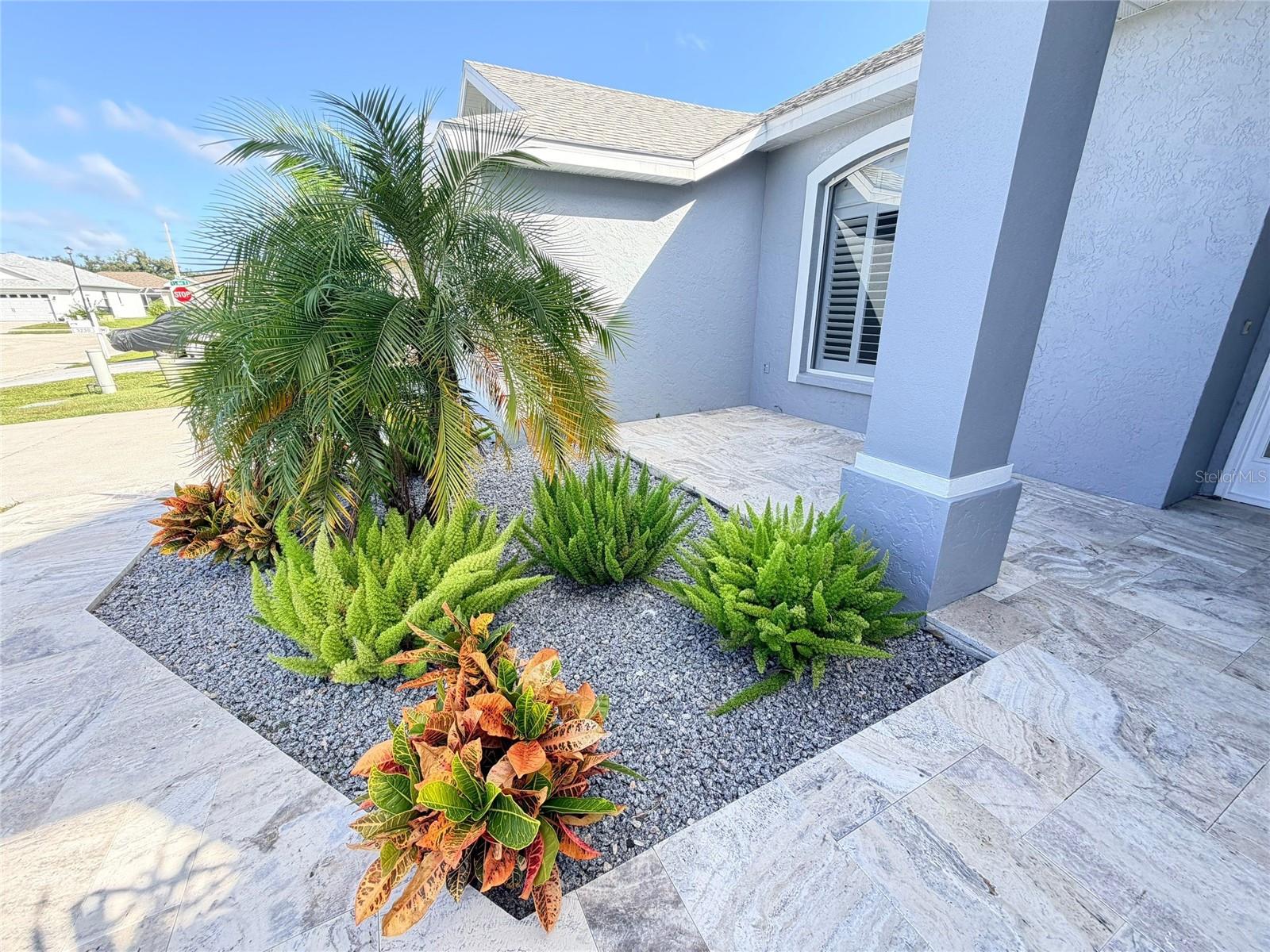 Front Patio Landscape
