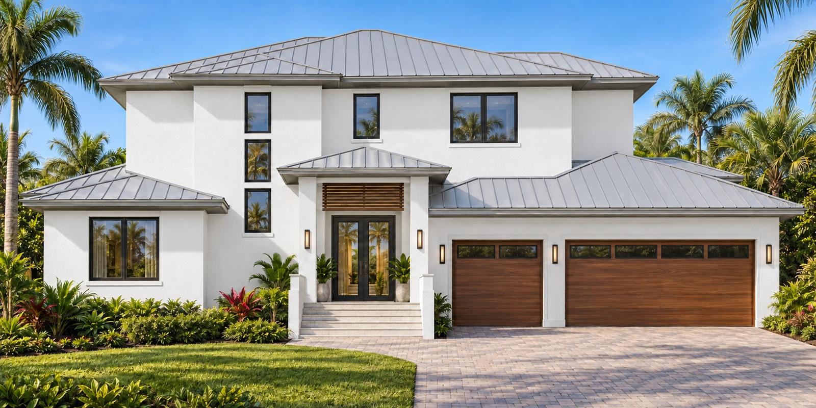 Front Elevation Rendering - Subject to alterations