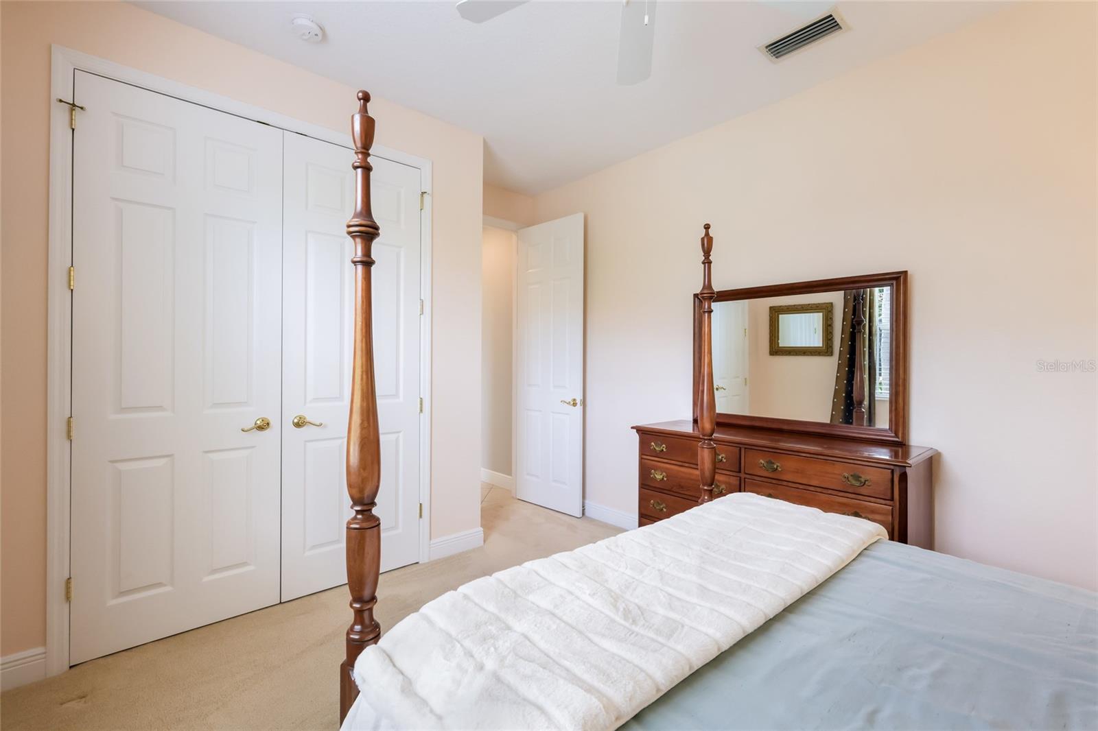Guest bath adjacent to bedroom 2