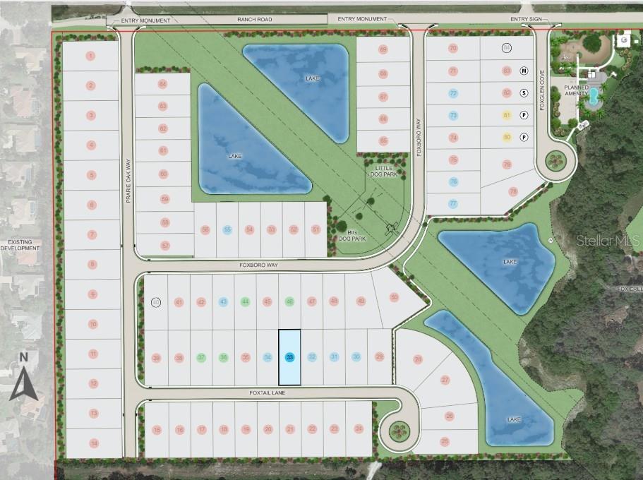 15524 Foxtail Lane Site Map