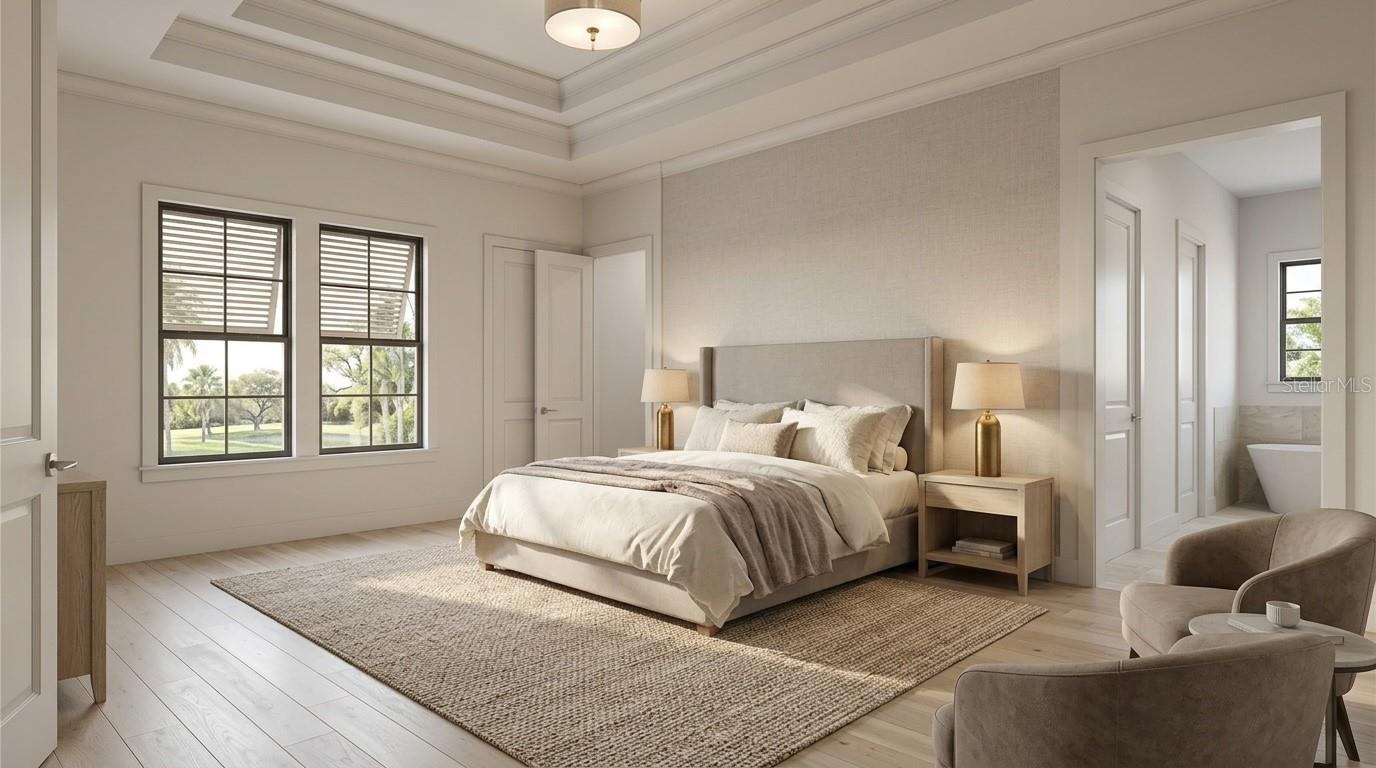 Primary suite - Artist rendition Primary suite - Artist rendition