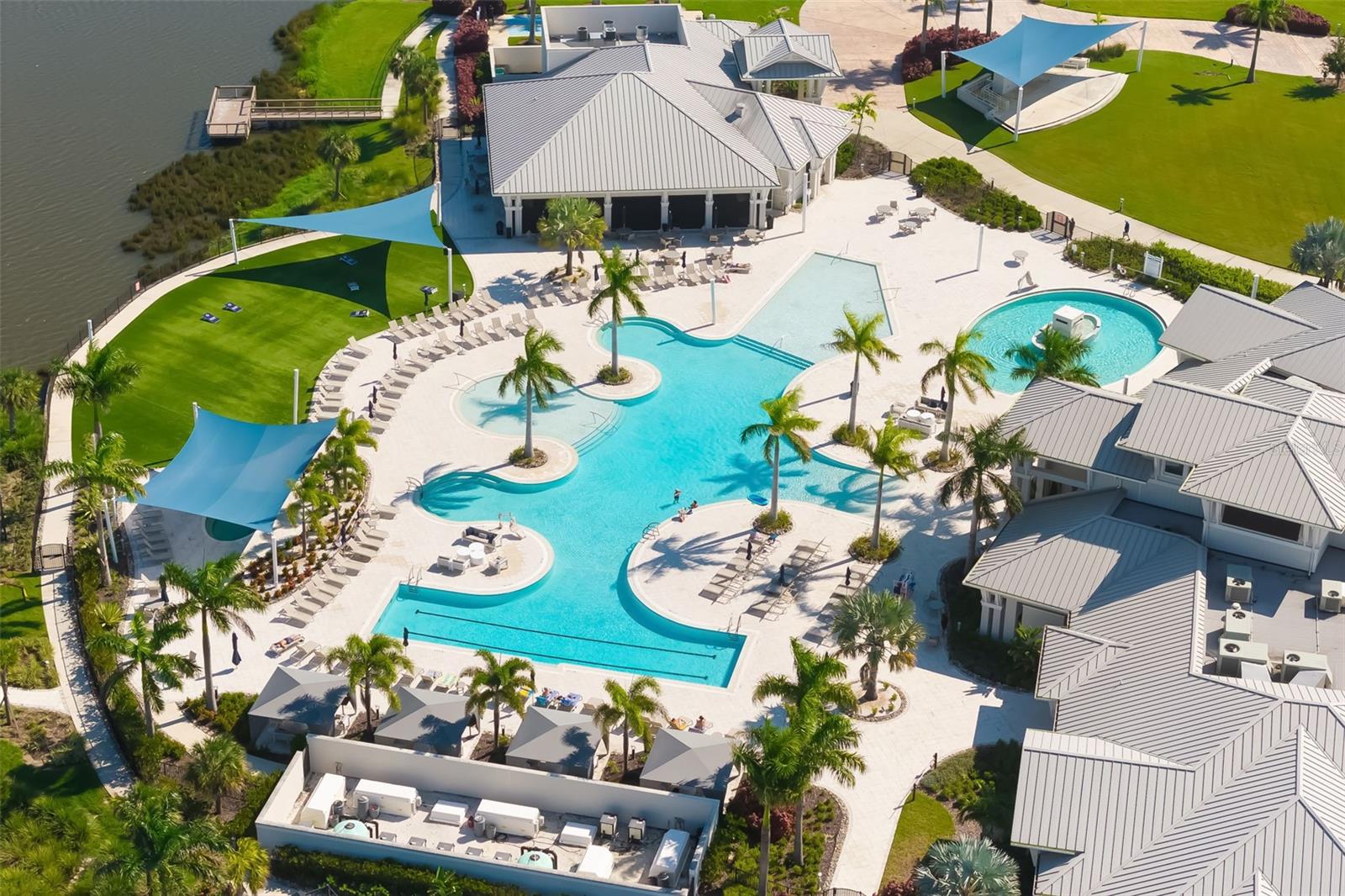 Community resort-style pool