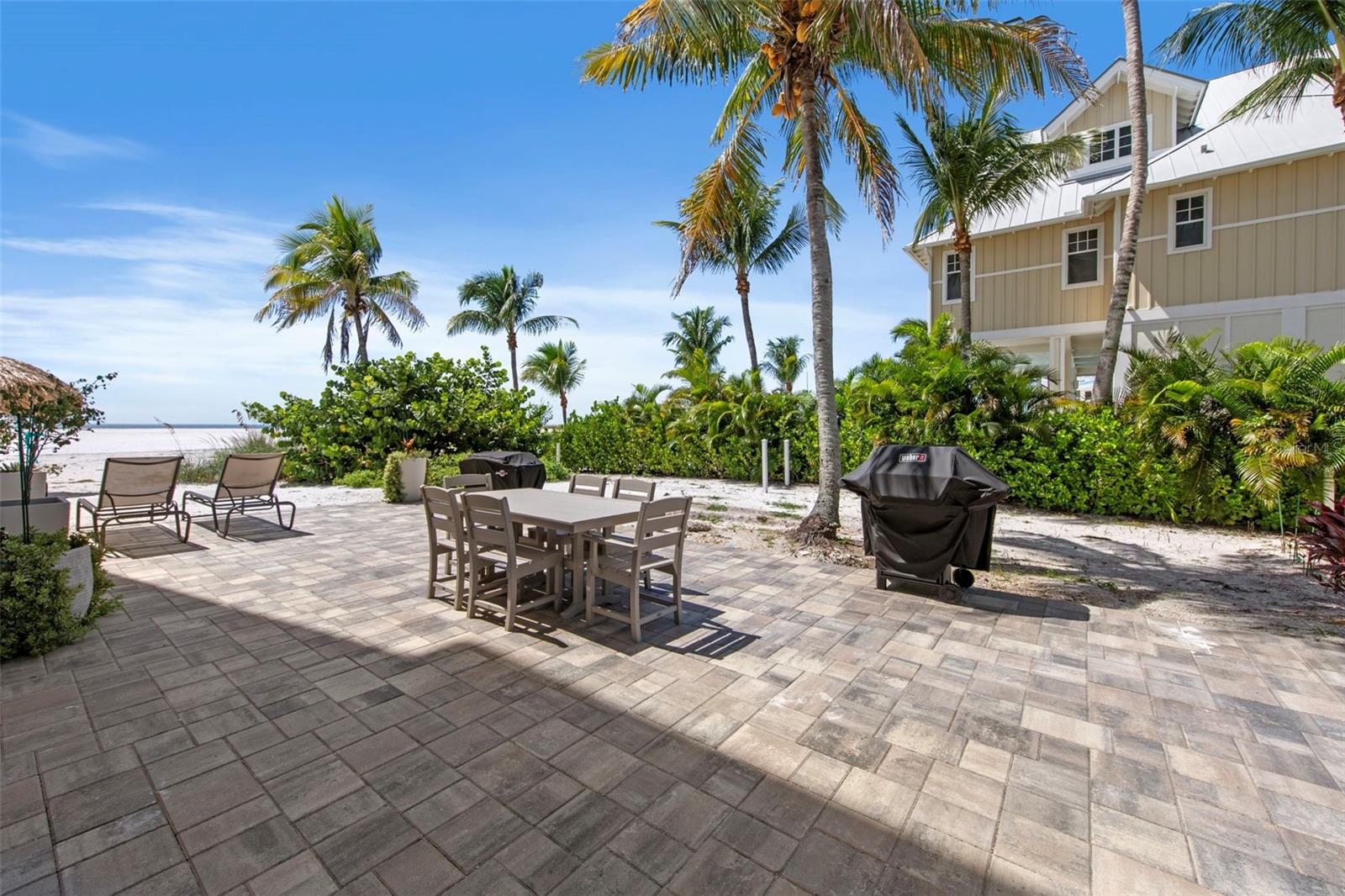 Patio and grill access