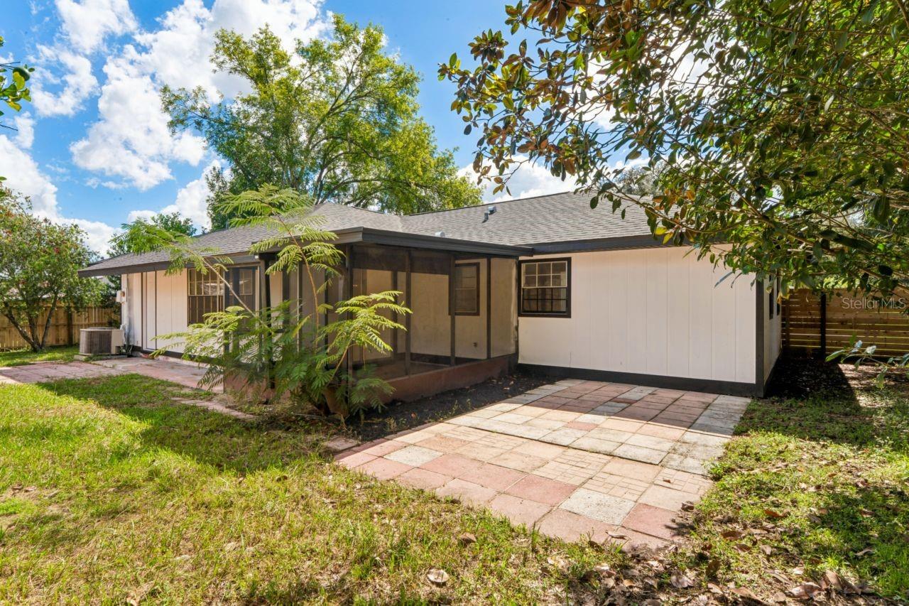 Fenced Yard