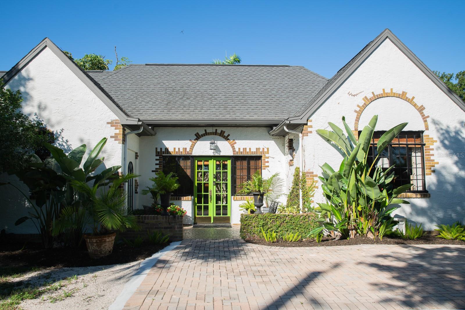 Front entrance to Main Residence.