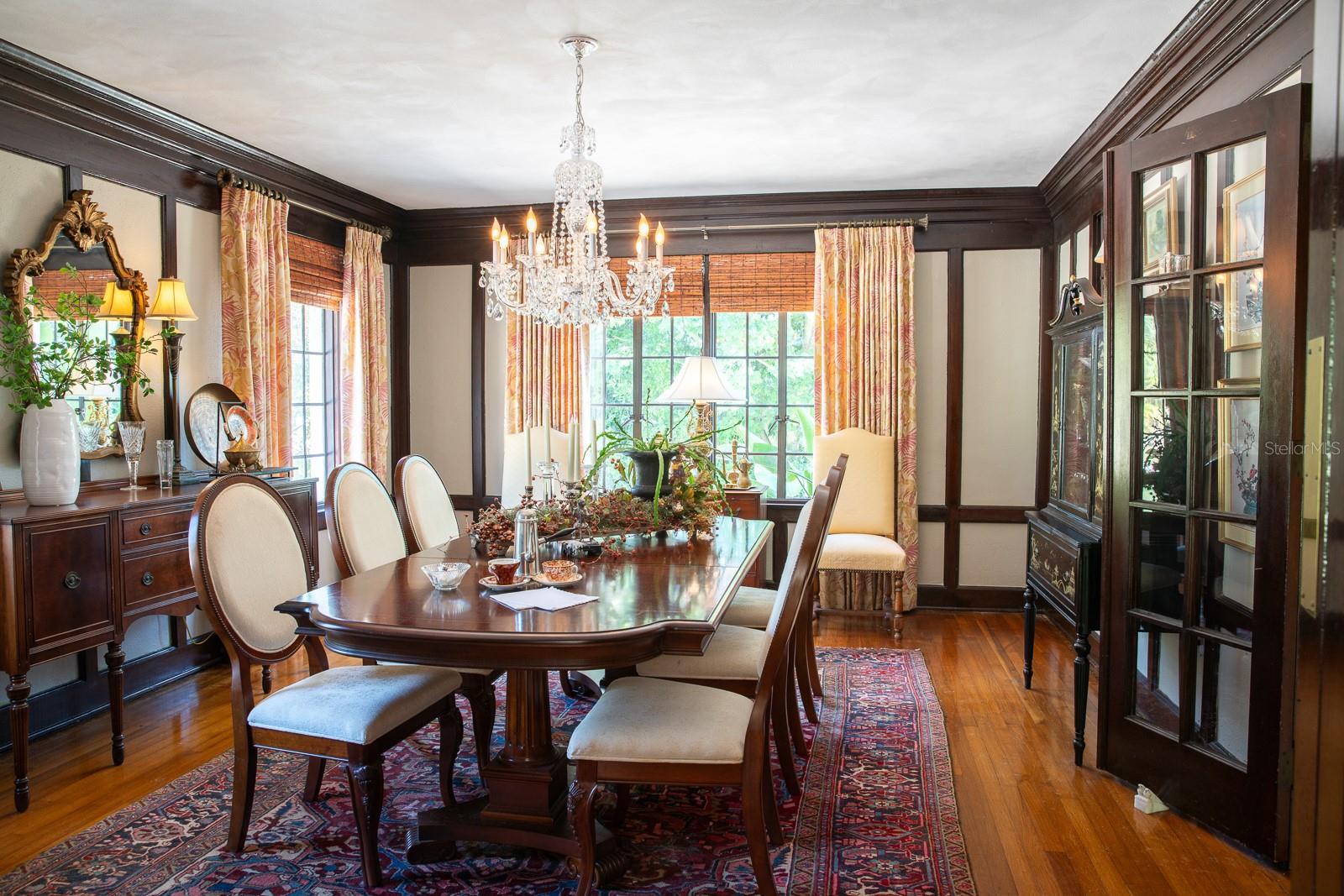 Main residence formal dining room.