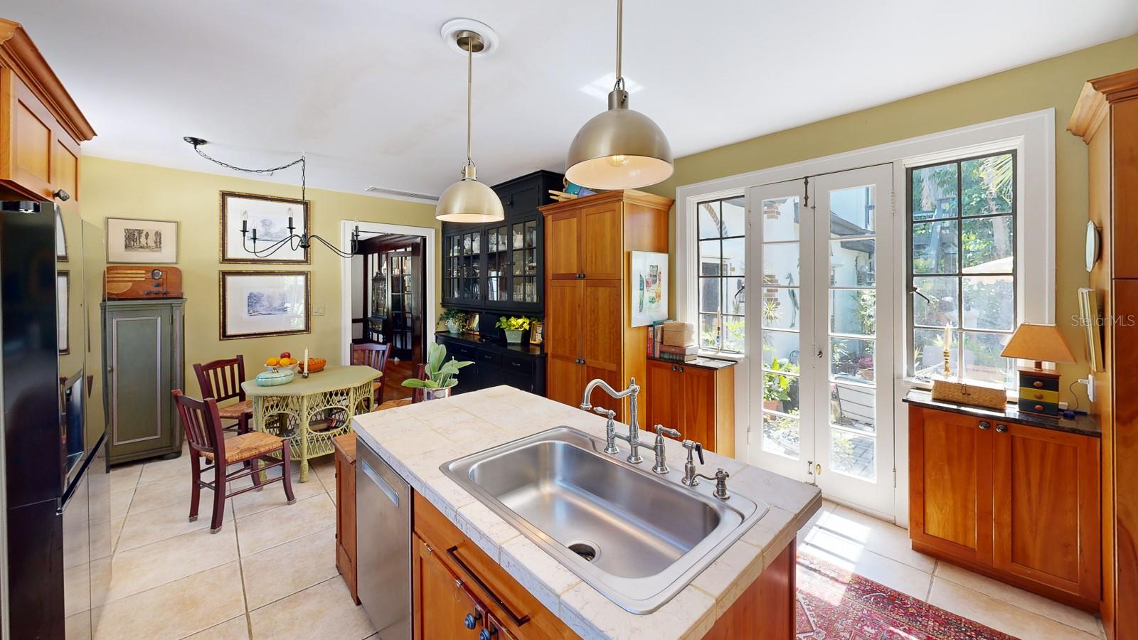 Kitchen in main home.