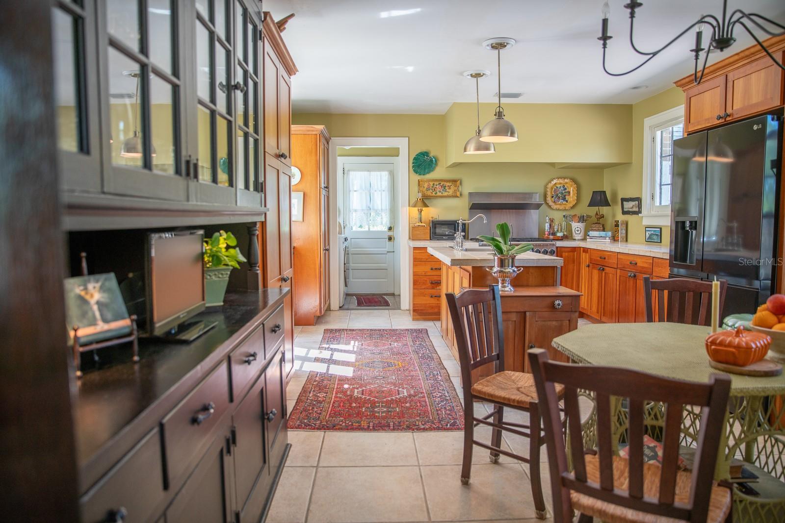 Kitchen in main residence. (Alternate view.)
