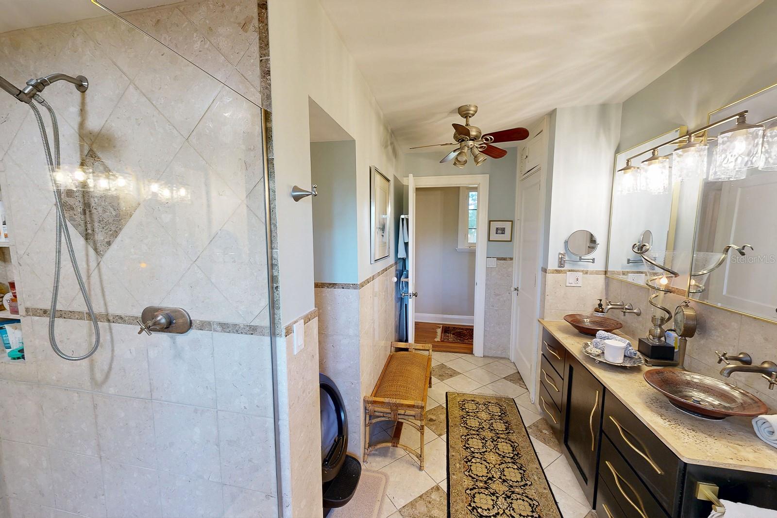 Bedroom wing bath (1 of 2 in main home).