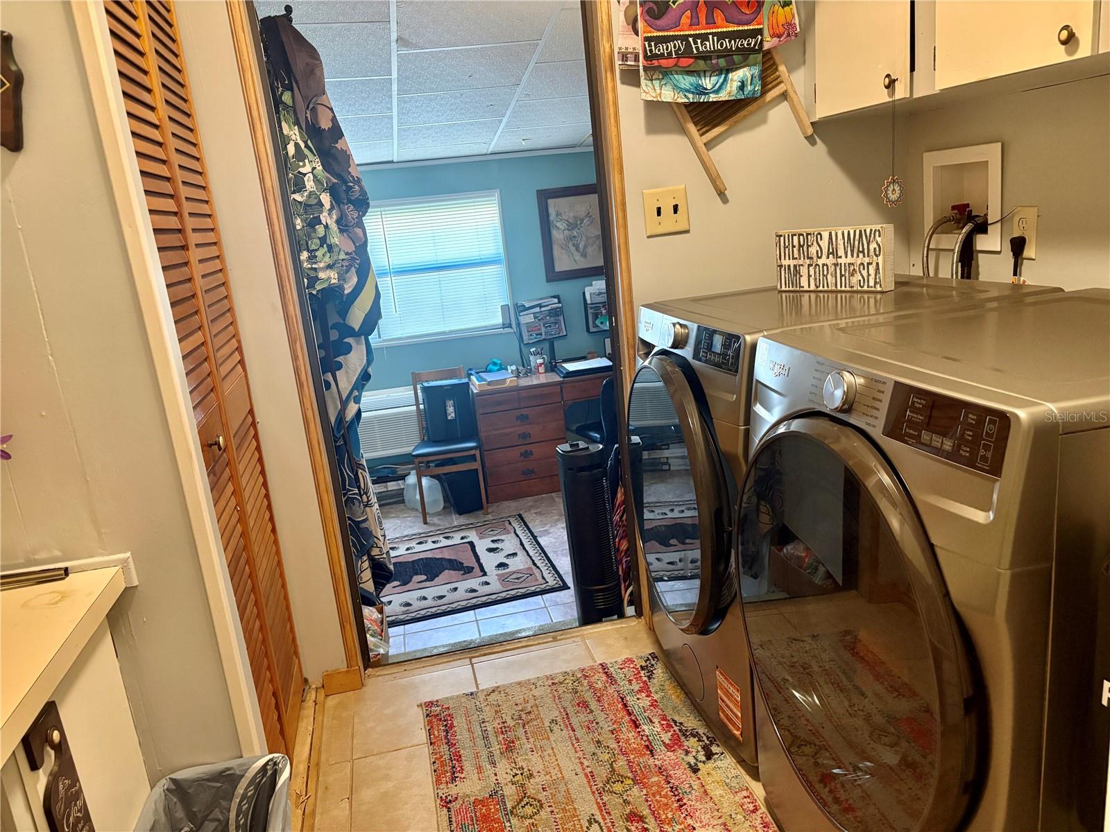 Inside Laundry to Office