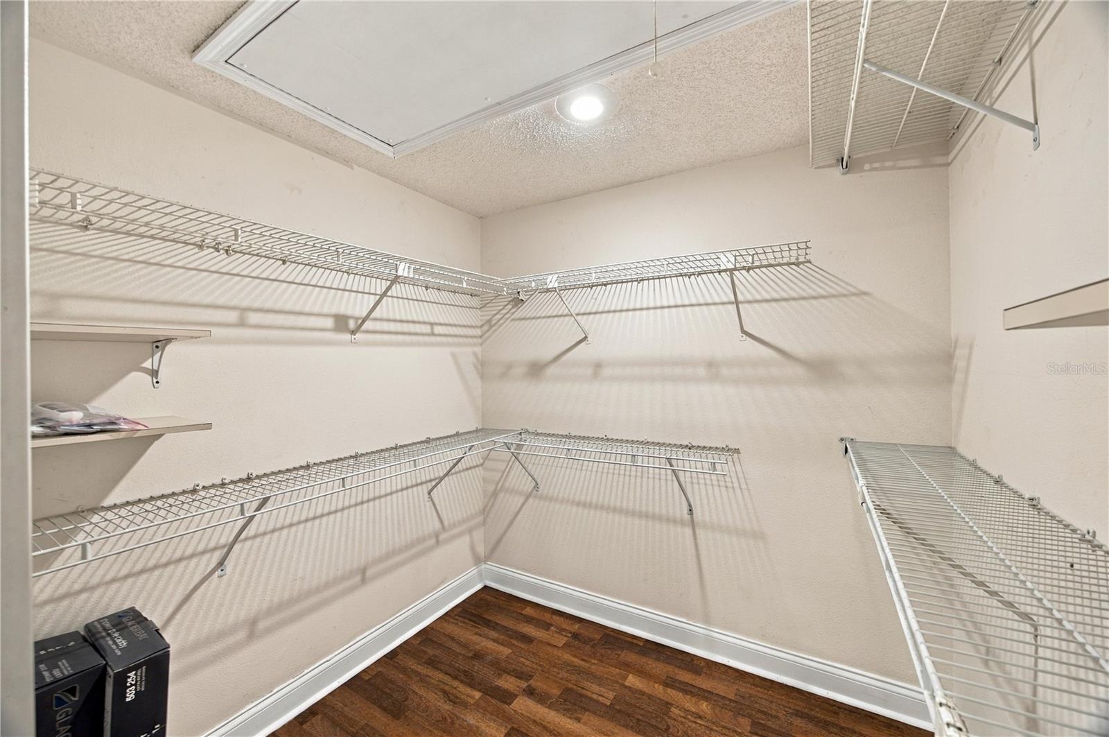 Primary Bedroom Walk-in Closet