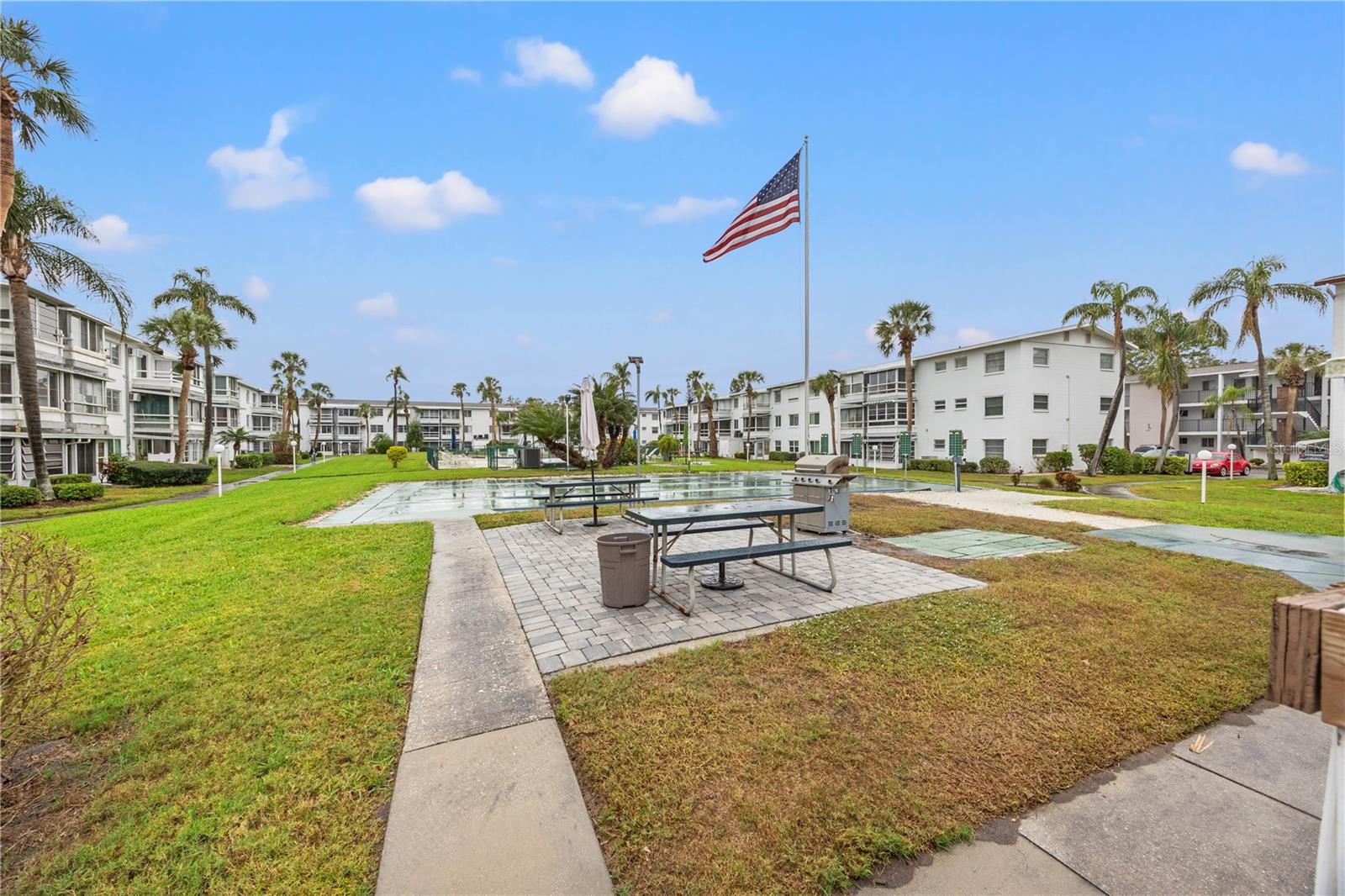 Shuffle Board and center amenities