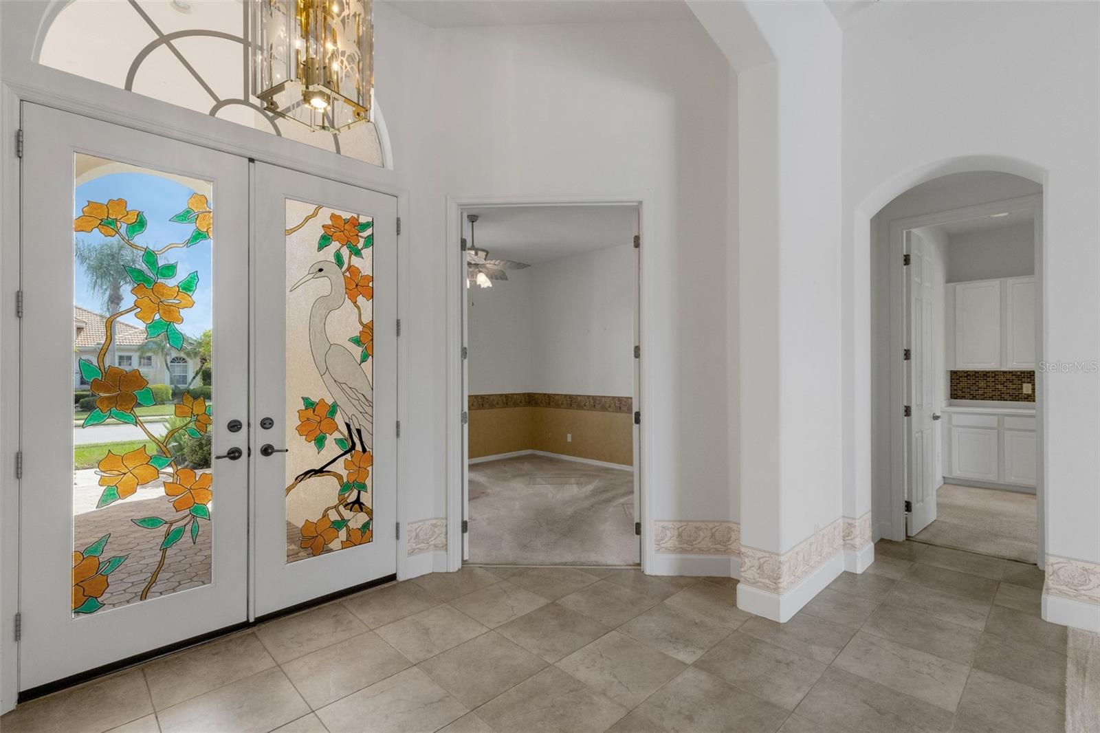 entry way/office/den